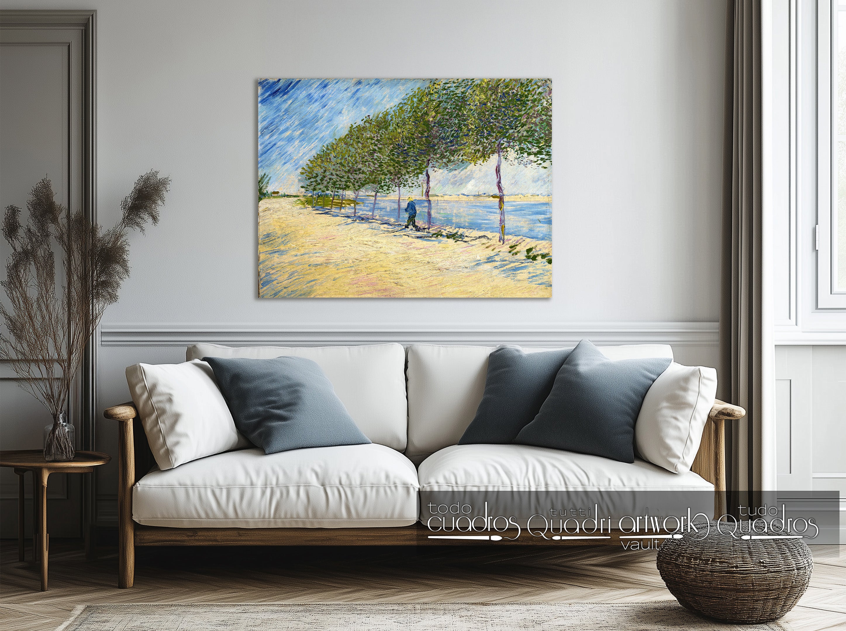 Ao longo do Sena, Van Gogh