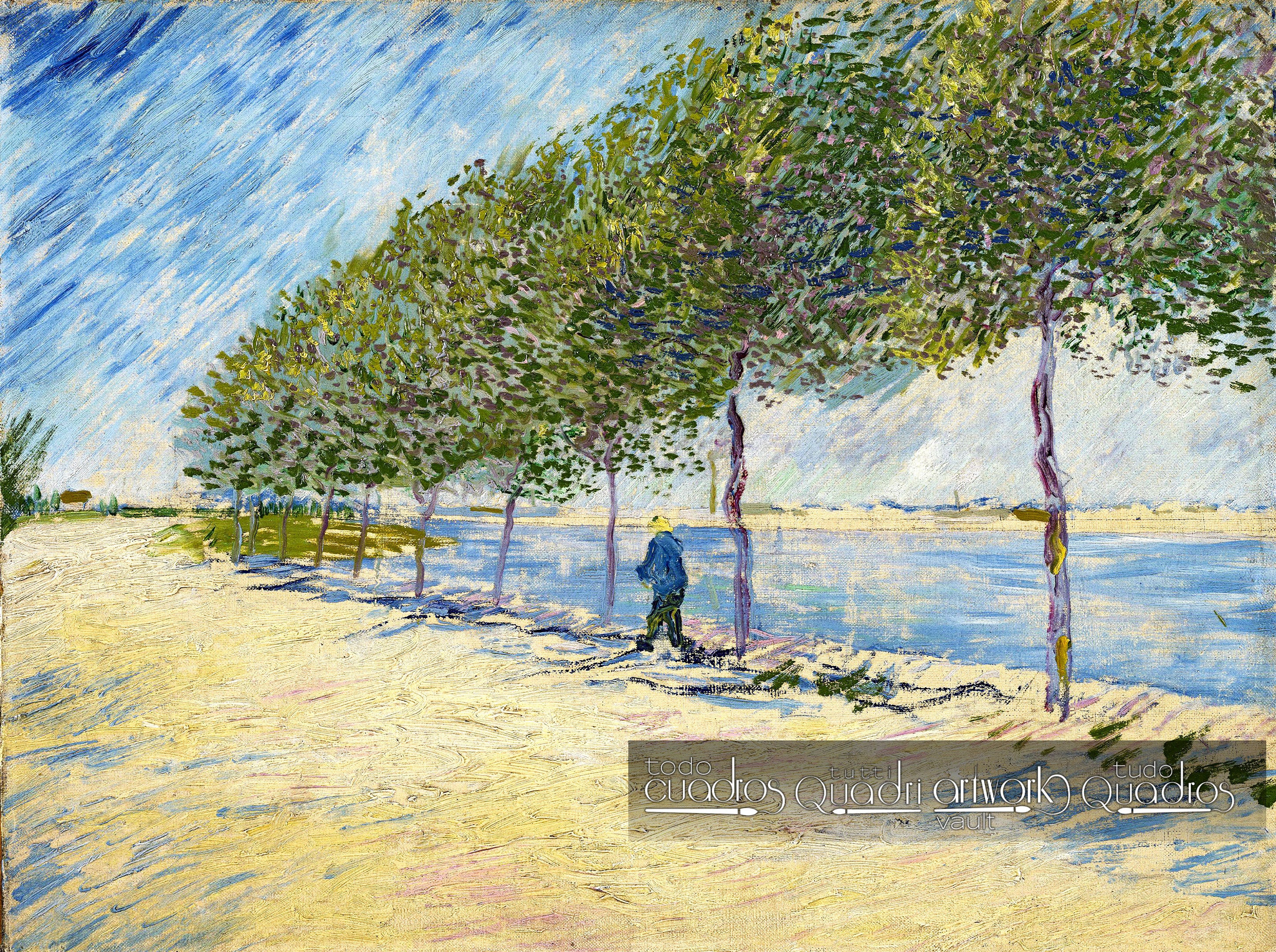 Ao longo do Sena, Van Gogh