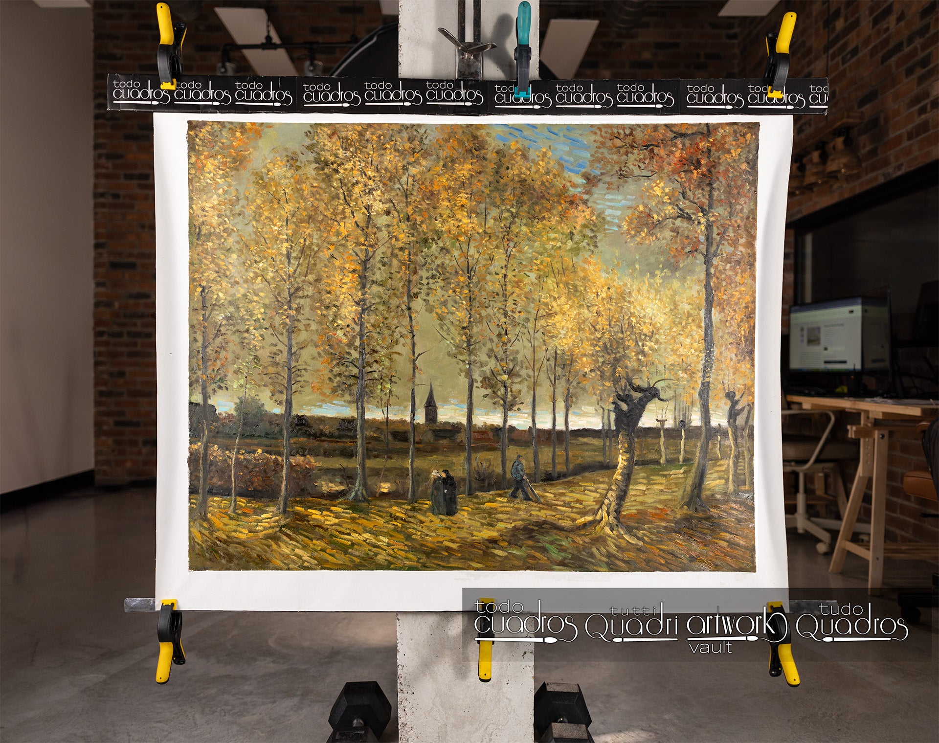 Choupos perto de Nuenen, Van Gogh