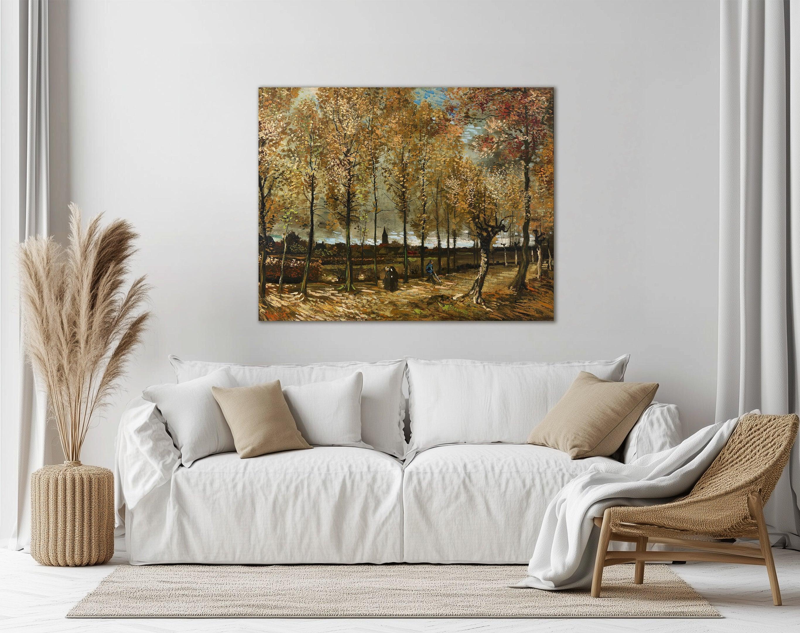 Choupos perto de Nuenen, Van Gogh