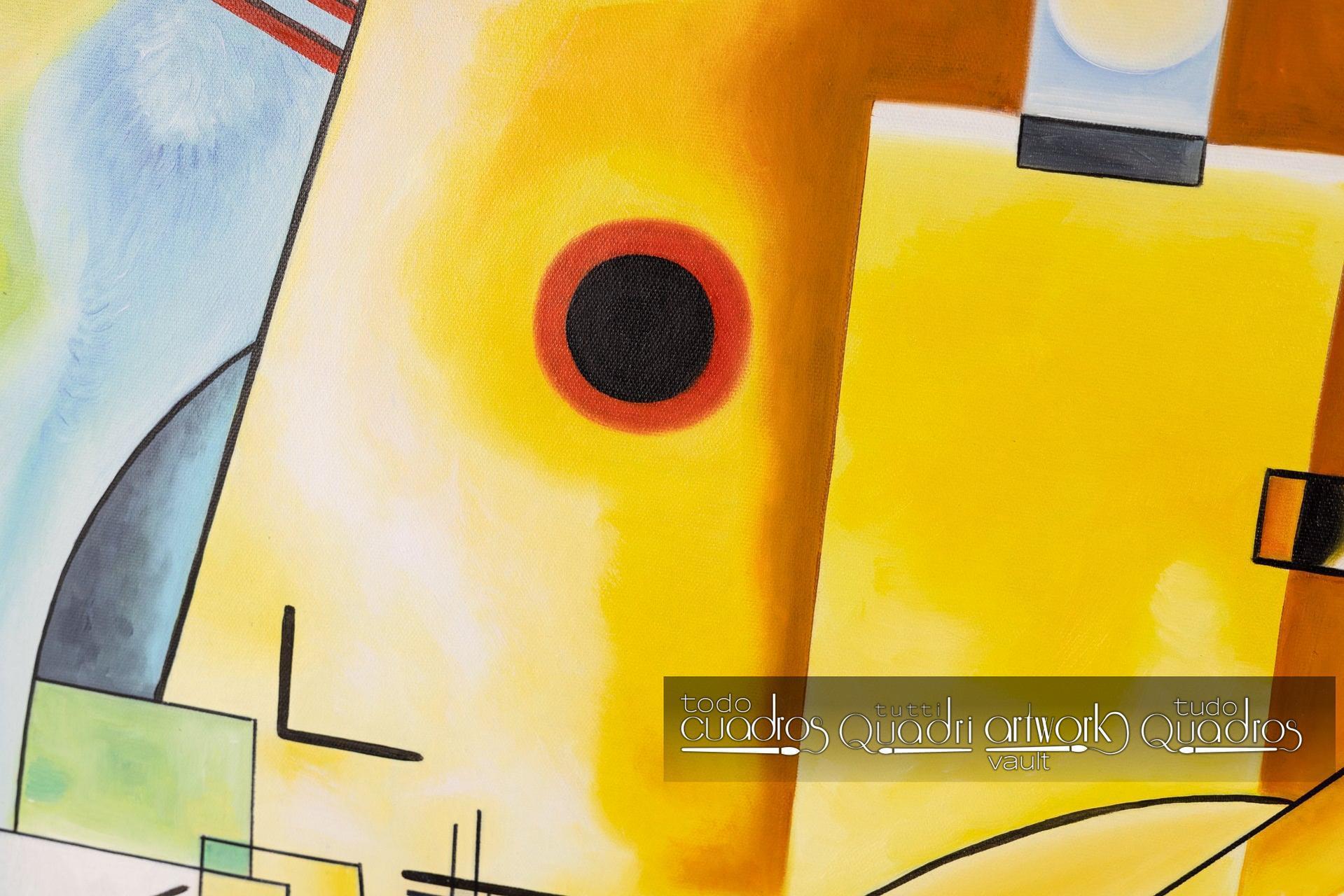 Vermelho, azul e amarelo, Kandinsky