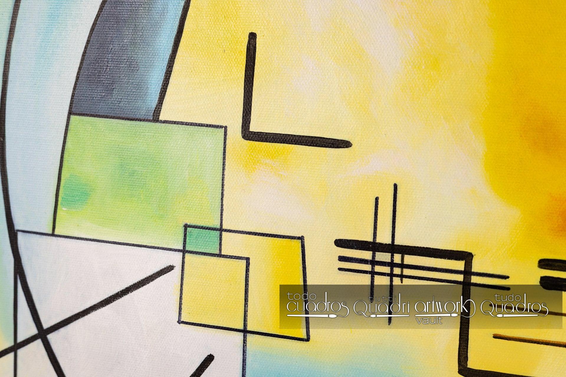 Vermelho, azul e amarelo, Kandinsky