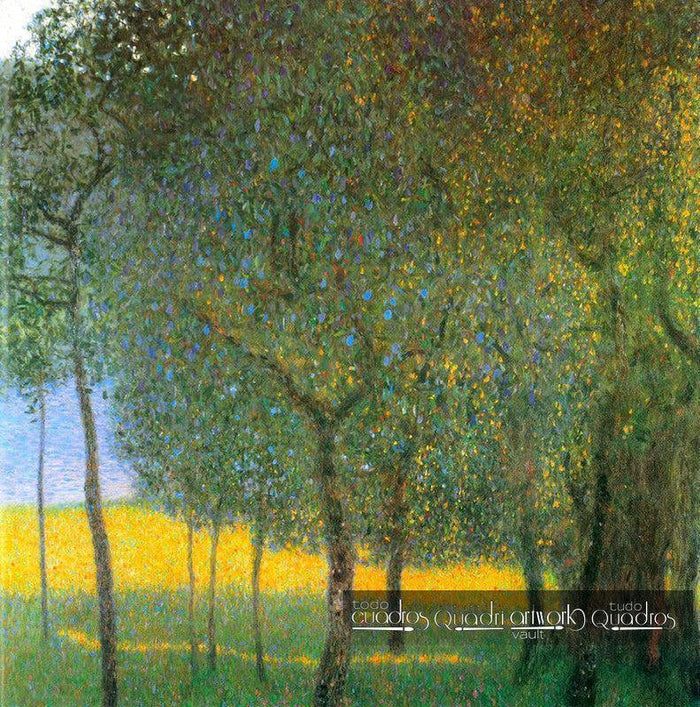 Árvores frutíferas no Attersee, Klimt