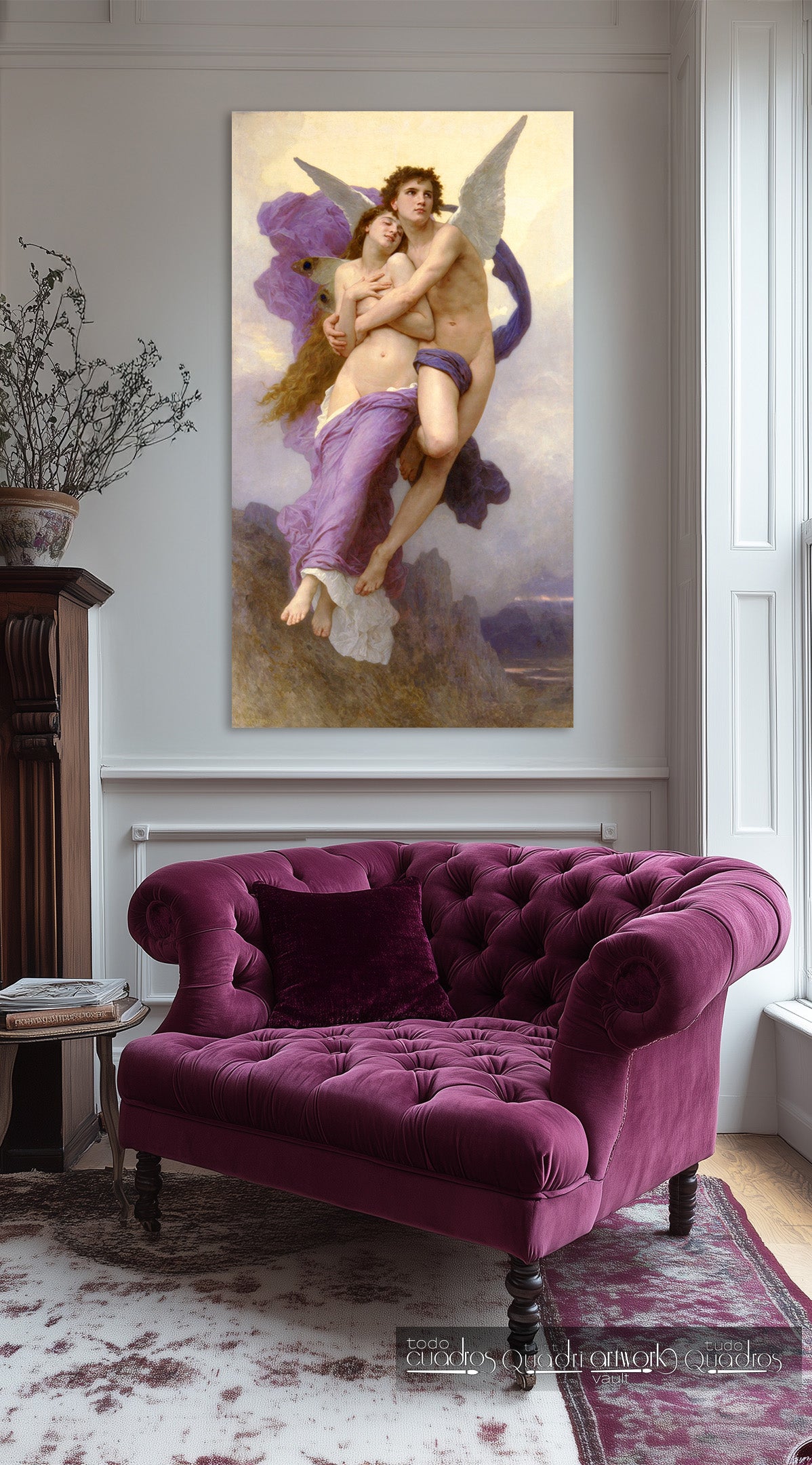 O rapto de Psiquê, Bouguereau