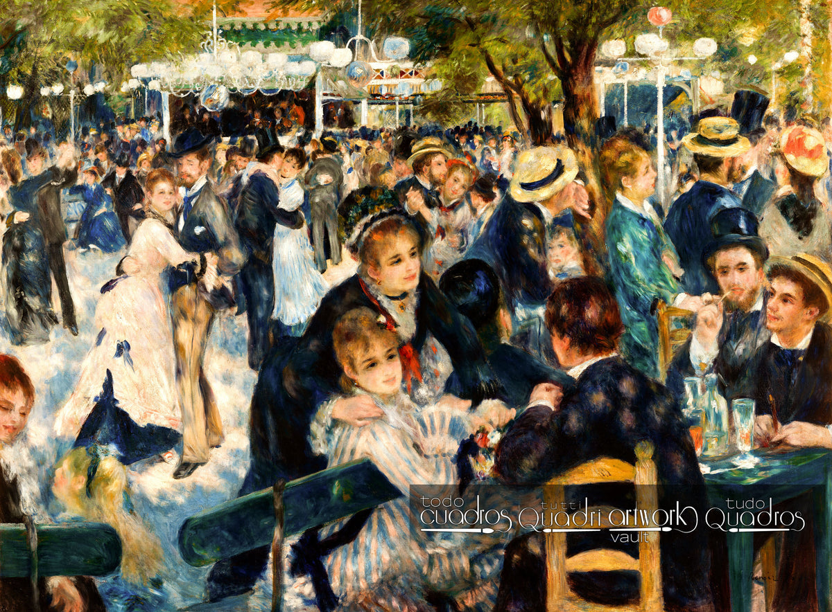 Baile em Moulin de la Galette, Renoir