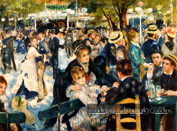 Baile em Moulin de la Galette, Renoir