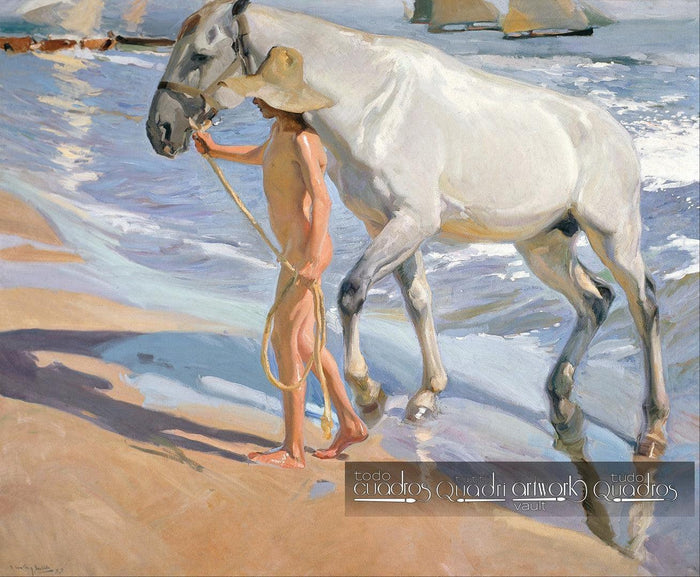 O Banho do Cavalo, Sorolla