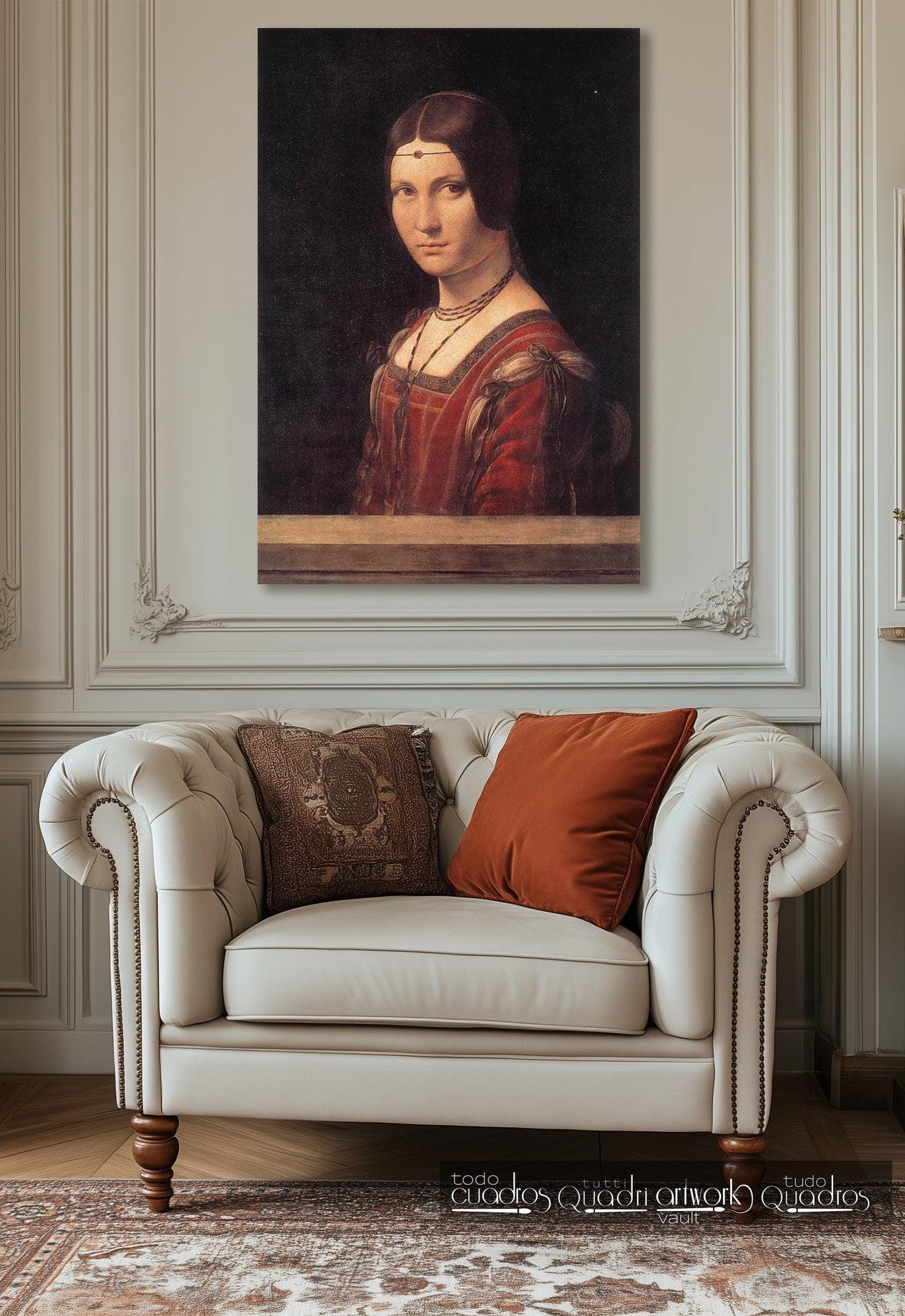 La Belle Ferronnière, Leonardo da Vinci