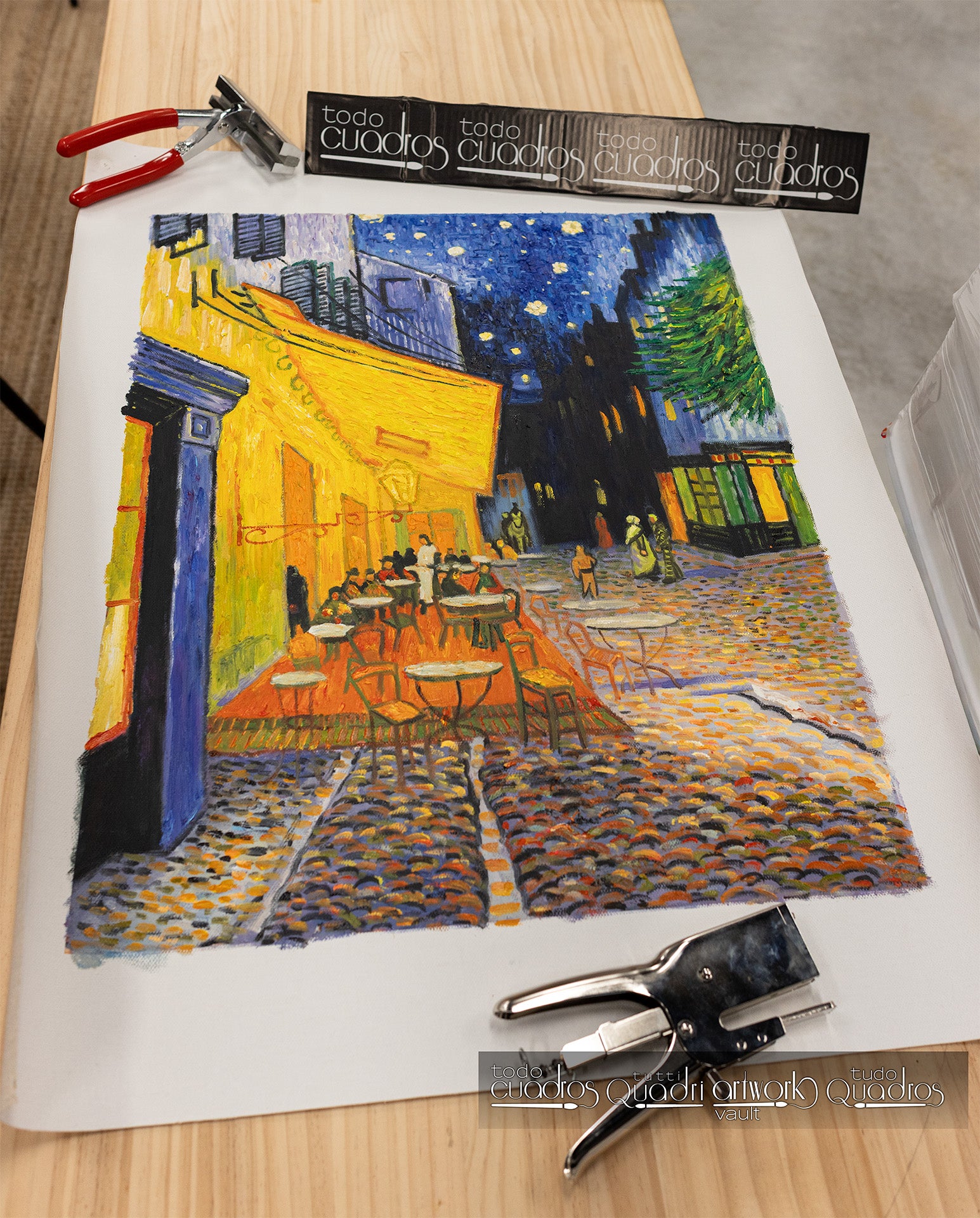 Terraço do Café à Noite, Van Gogh