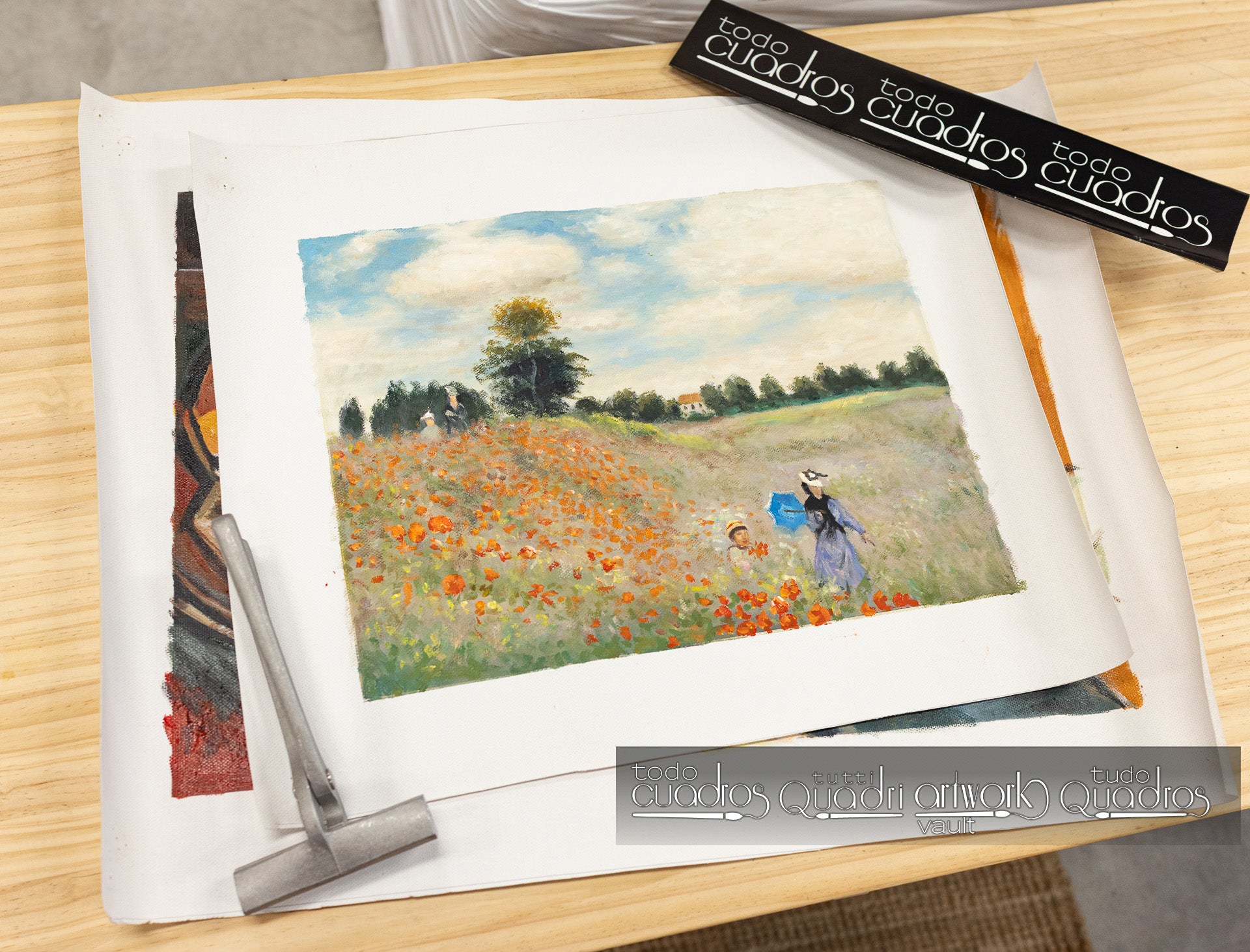 Campo de papoulas, Monet