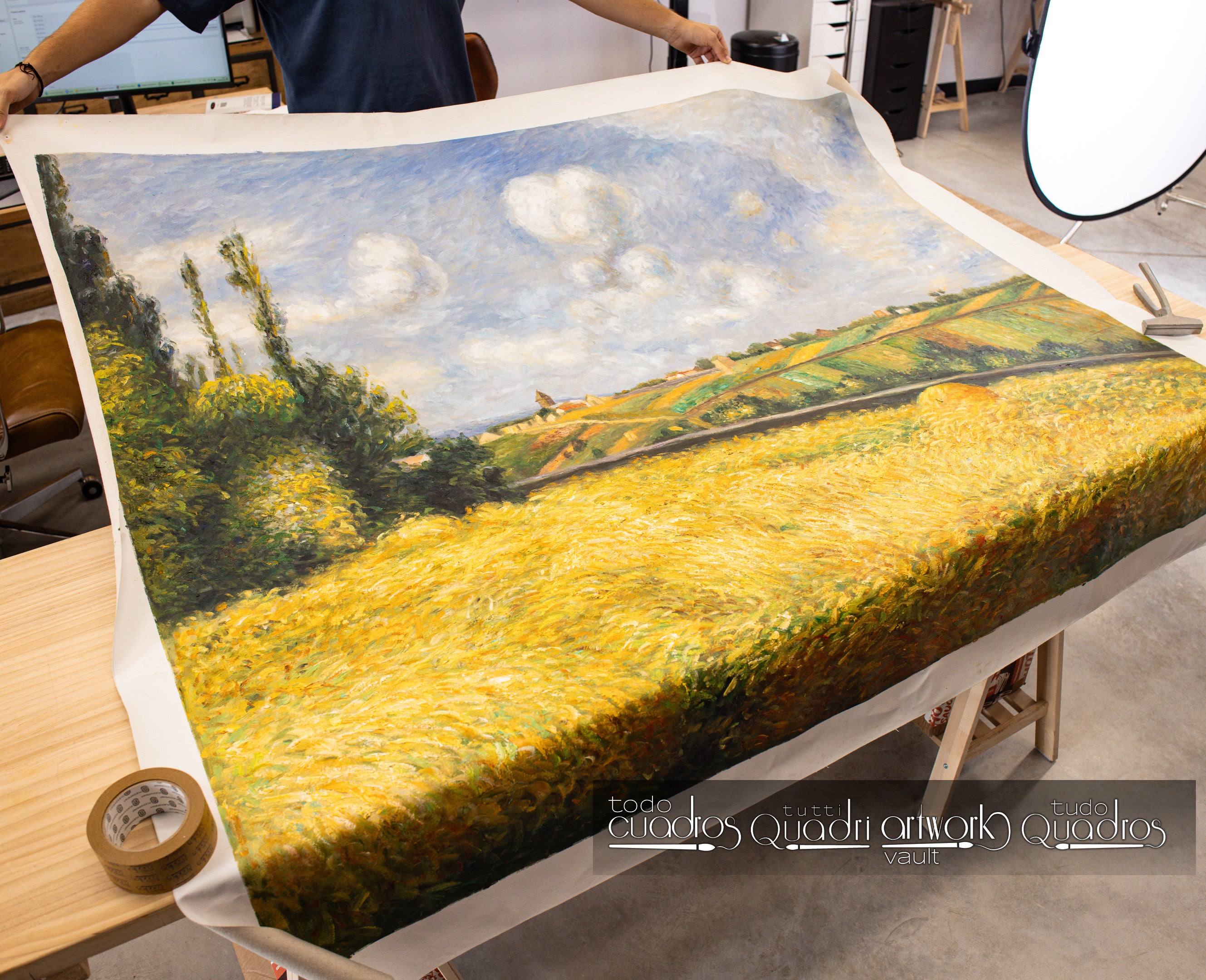 Um Campo de Centeio, Pissarro