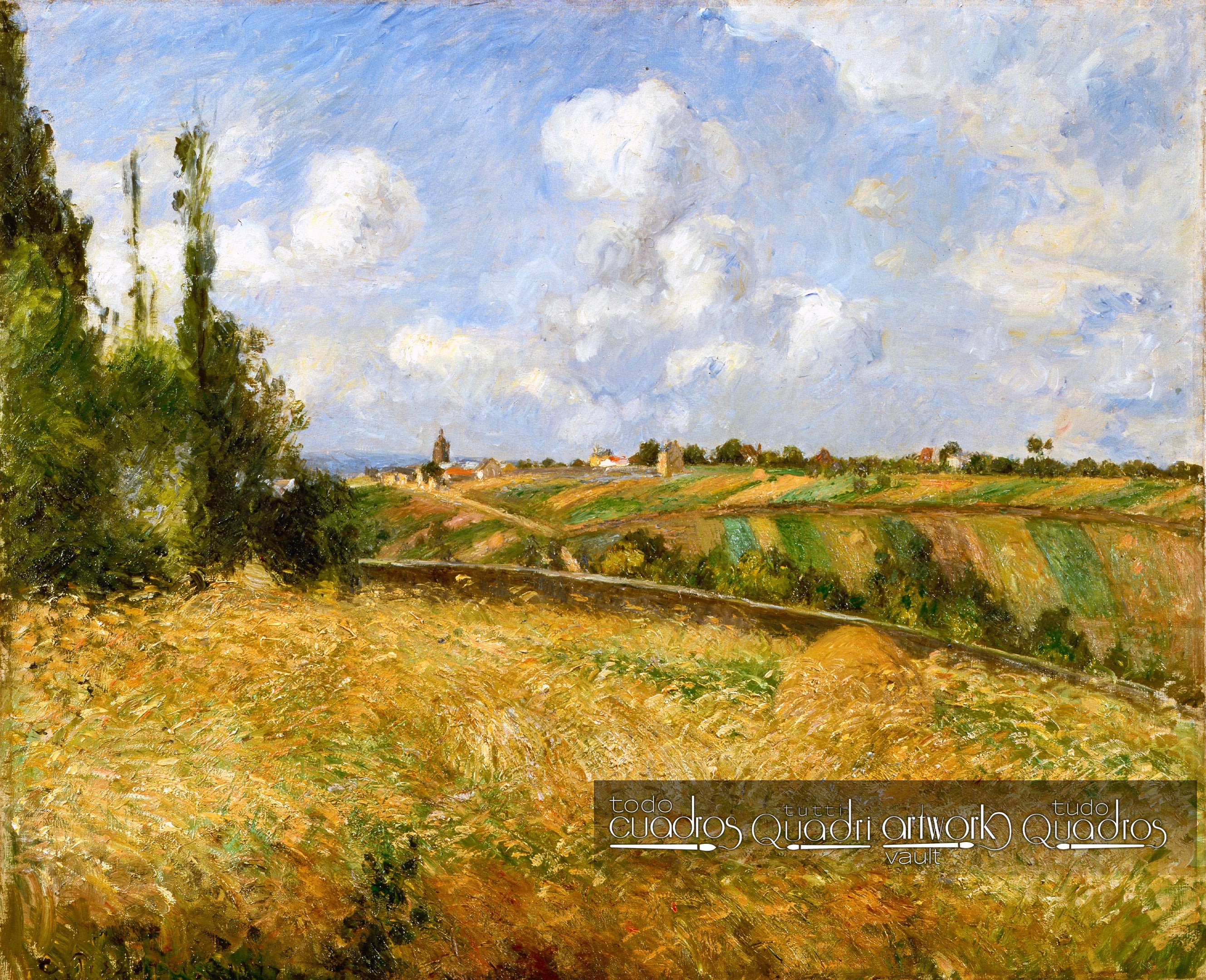 Um Campo de Centeio, Pissarro