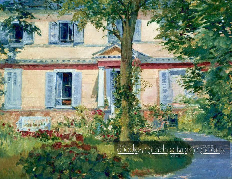 Vivenda em Rueil, Manet