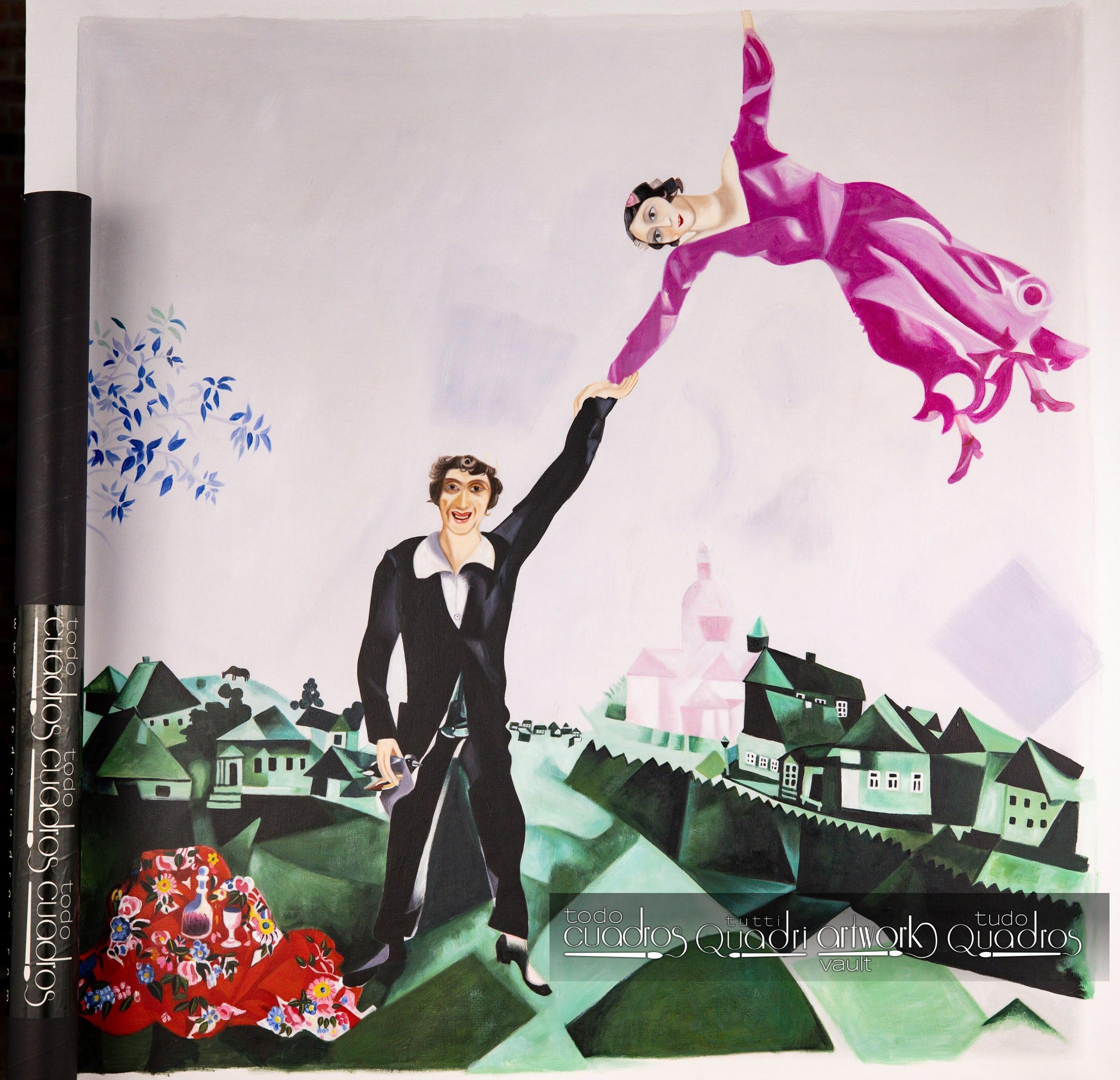 O passeio, Chagall