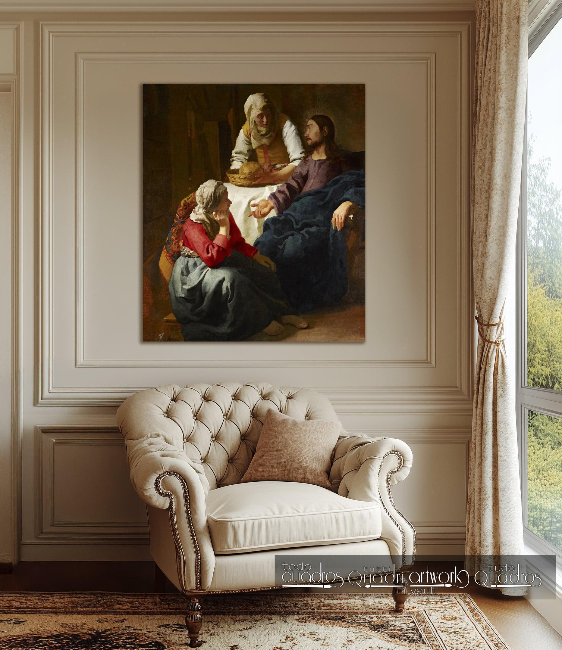 Cristo na Casa de Marta e Maria, Vermeer