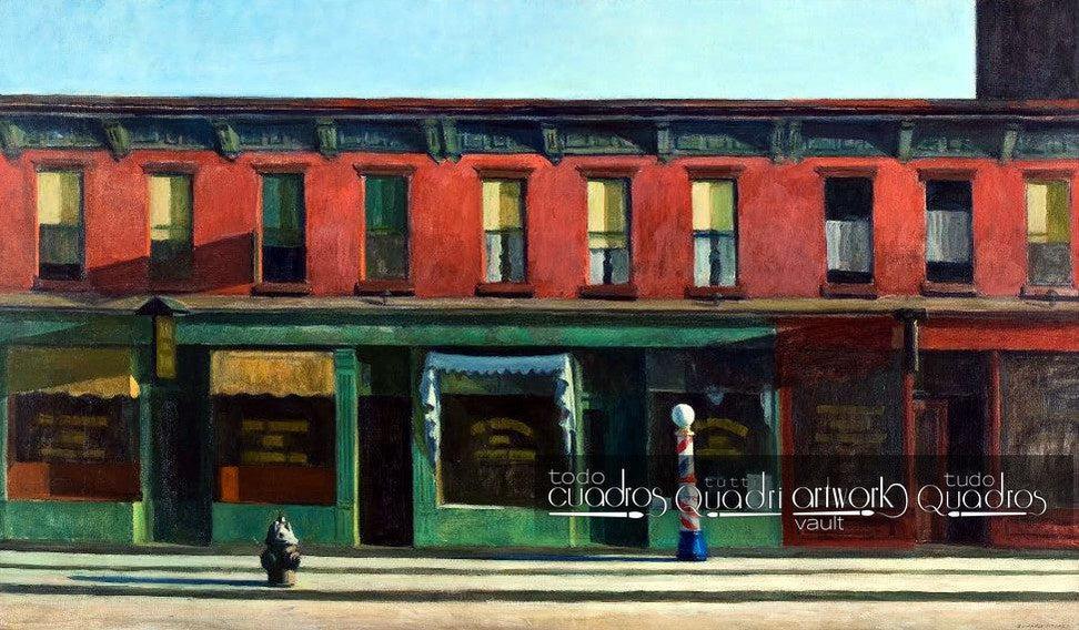 Domingo de manhã cedo, Hopper