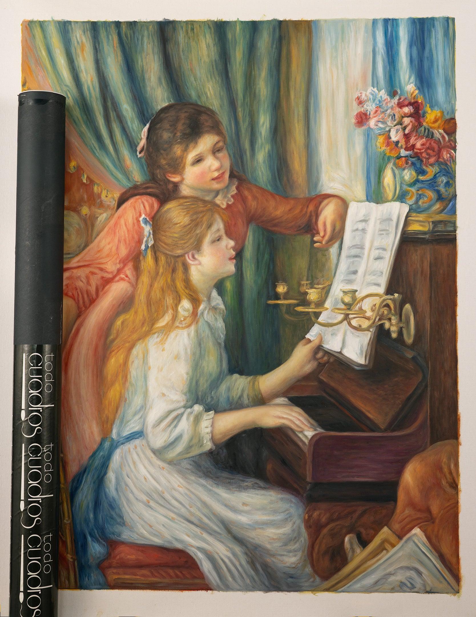 Duas jovens ao piano, Renoir