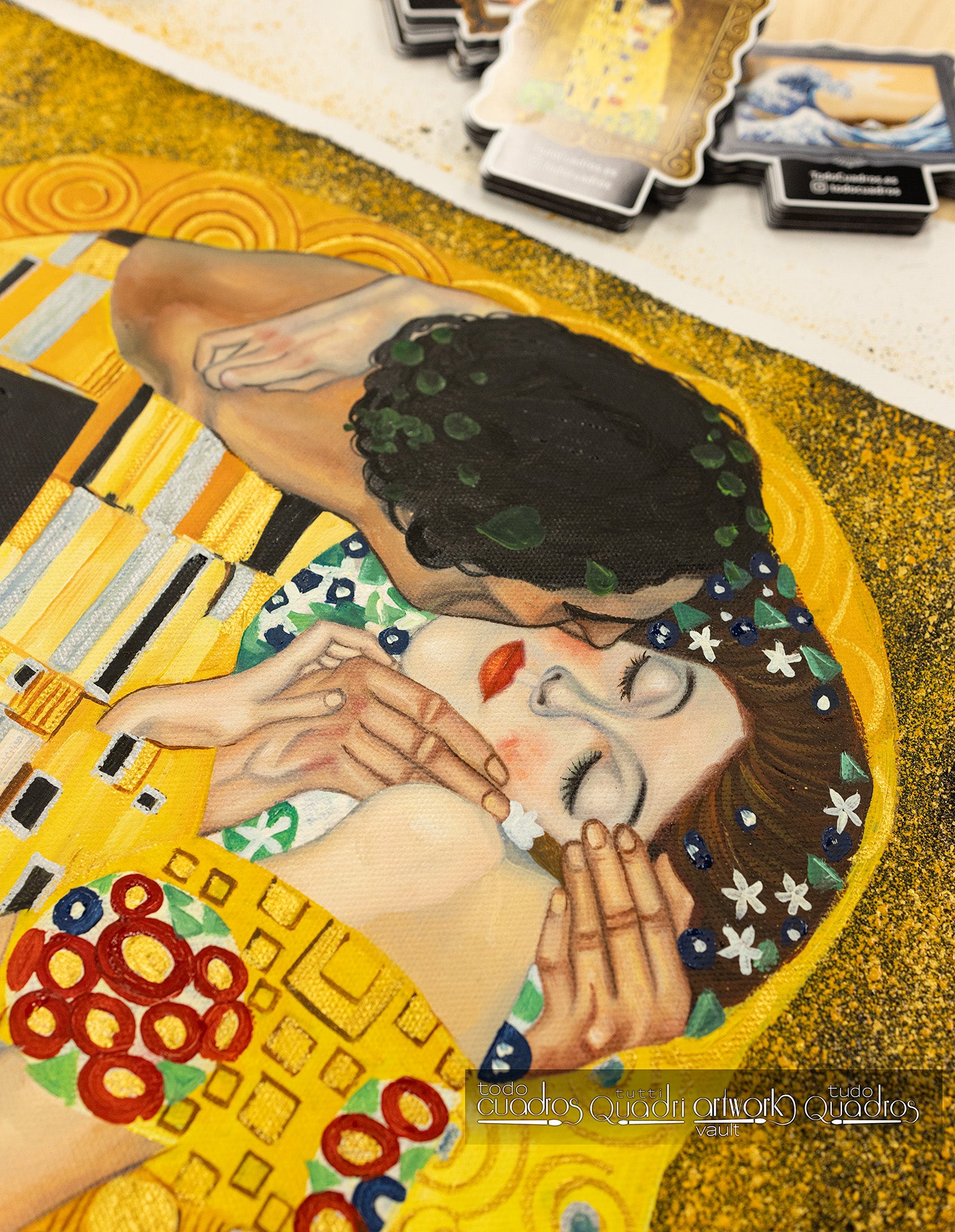 O beijo, Klimt