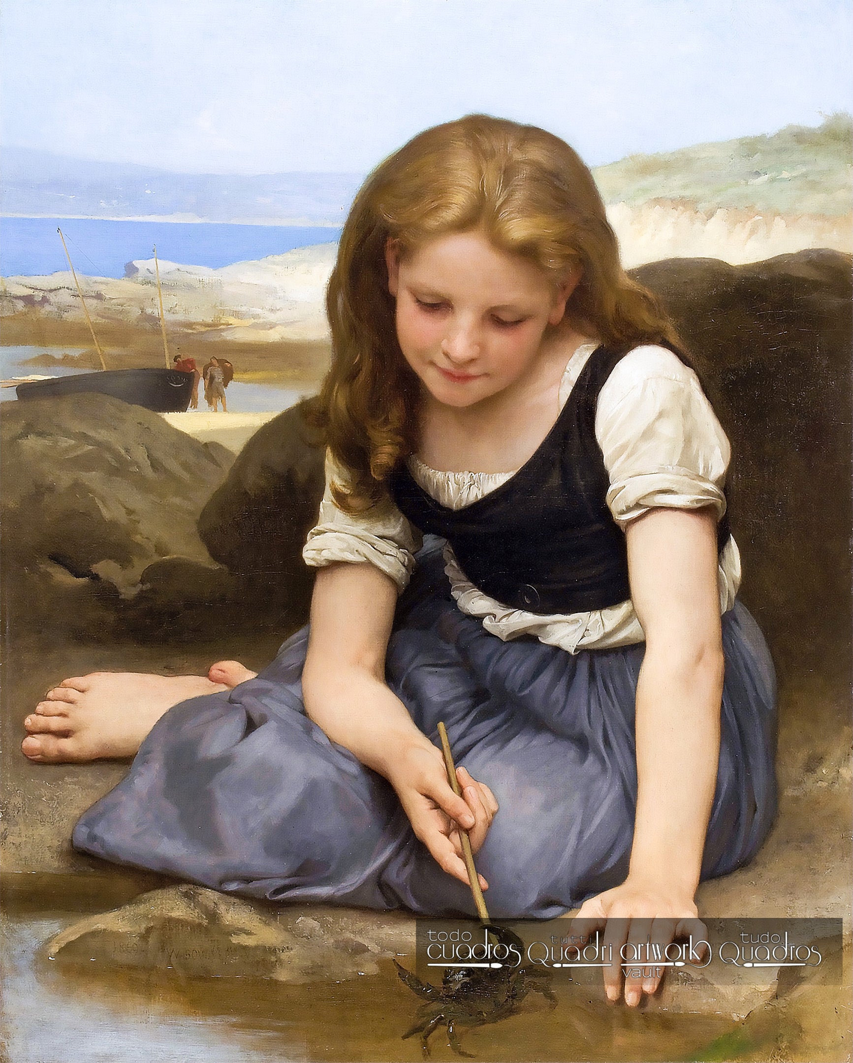 O caranguejo, Bouguereau