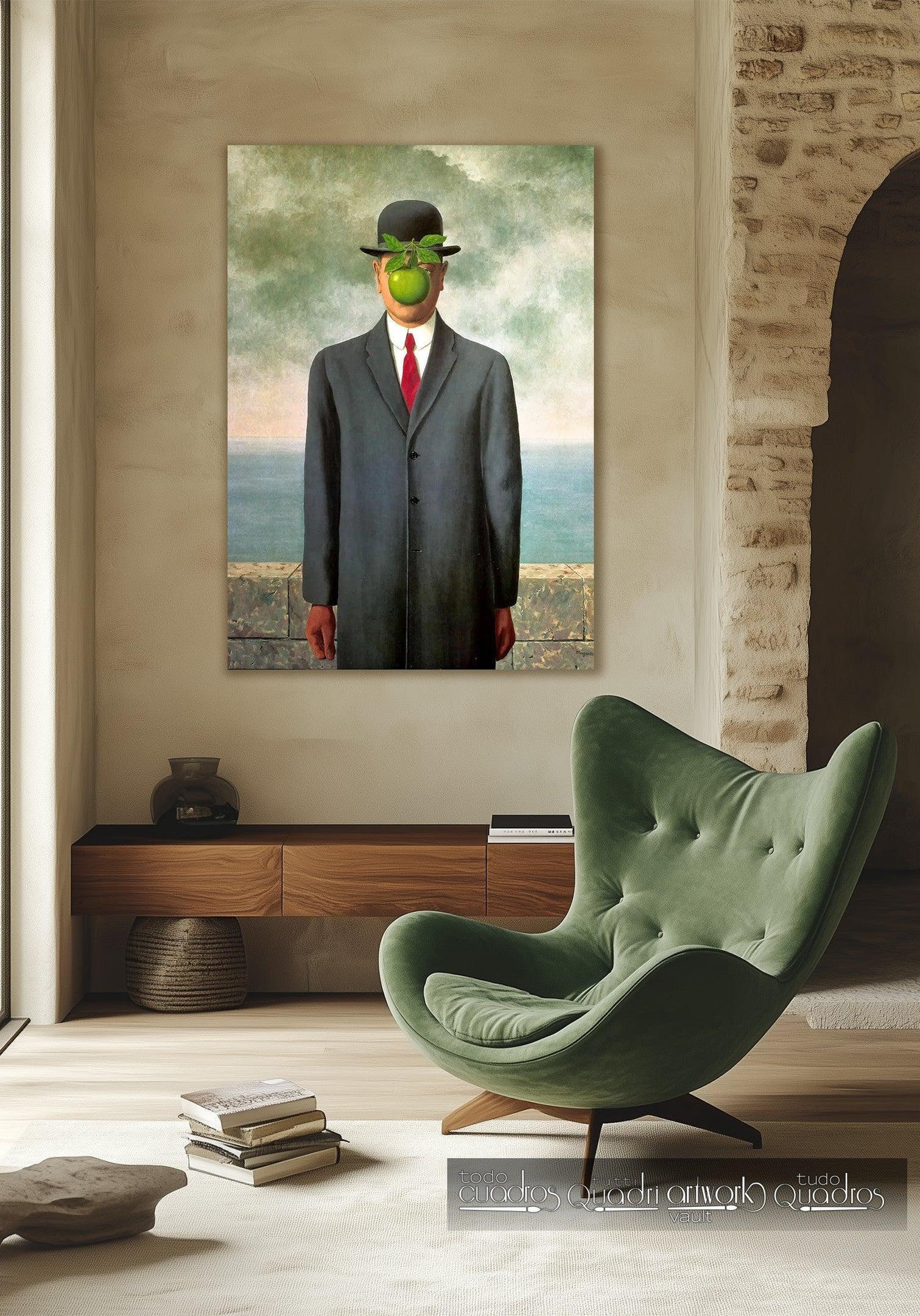 O filho do homem, Magritte