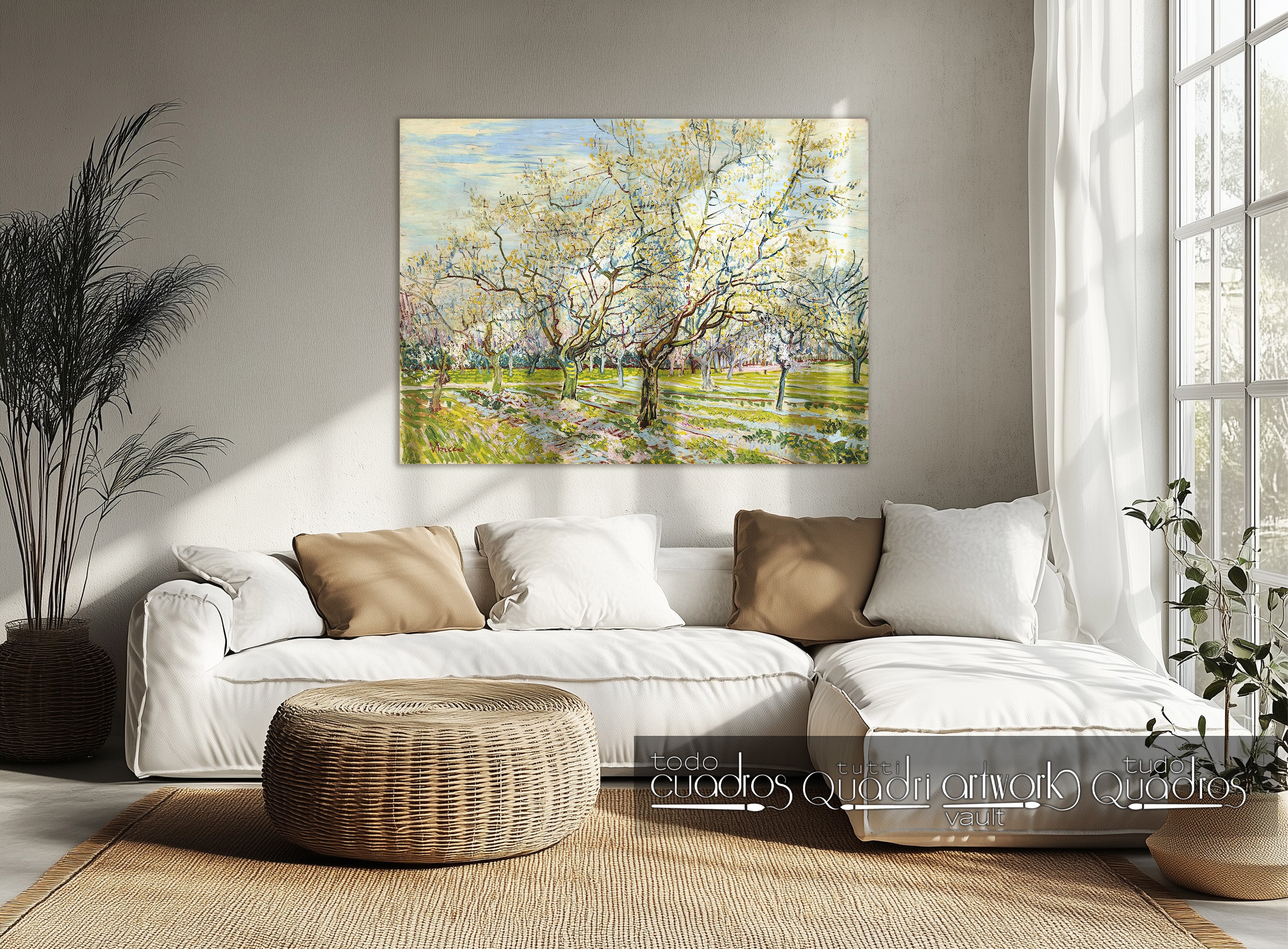 O pomar branco, Van Gogh