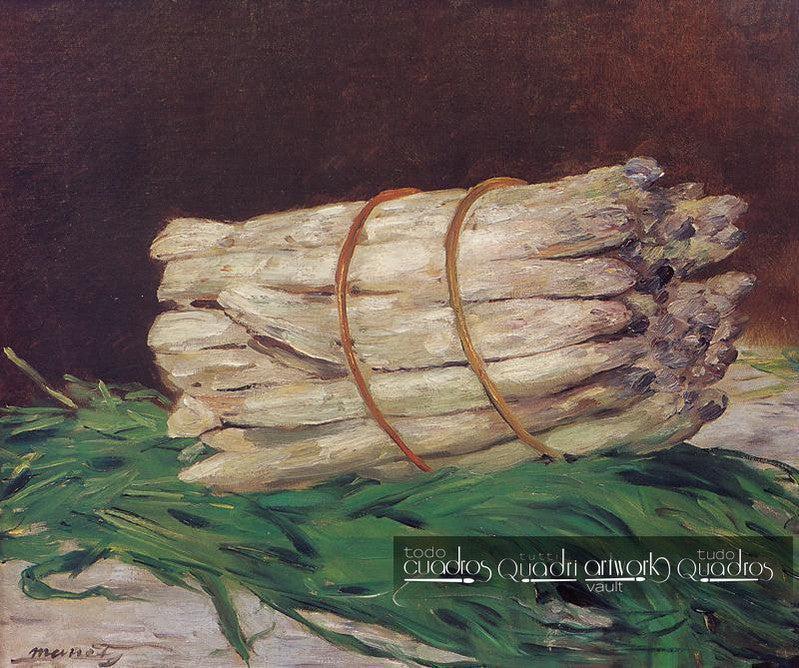 Molho de espargos, Manet