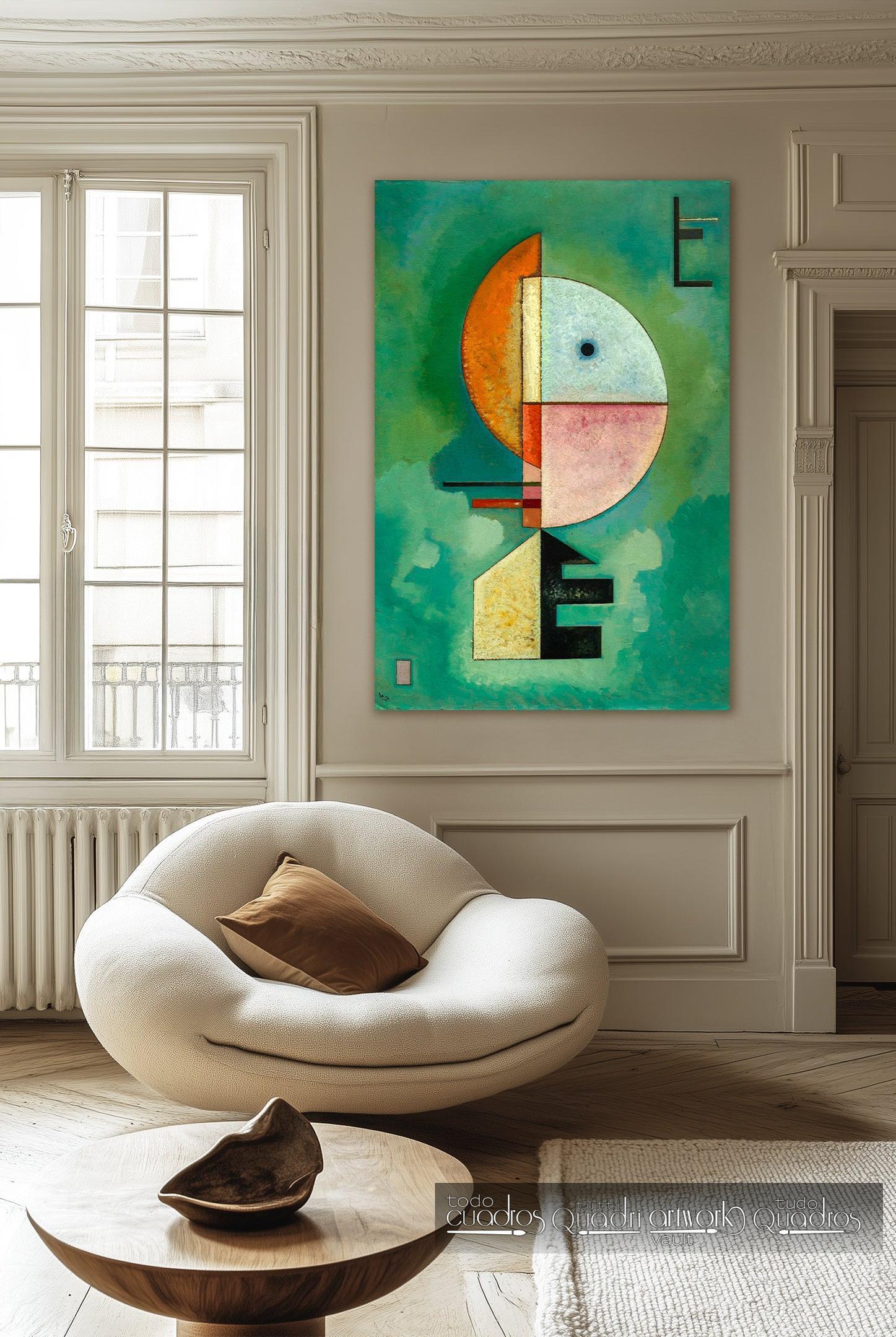 Para cima, Kandinsky