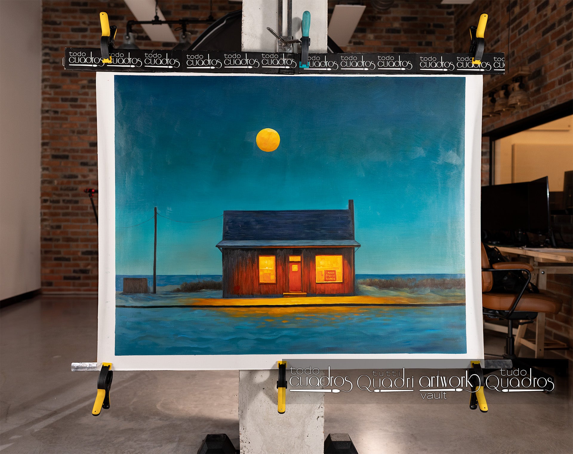 Turno da noite, estilo Hopper