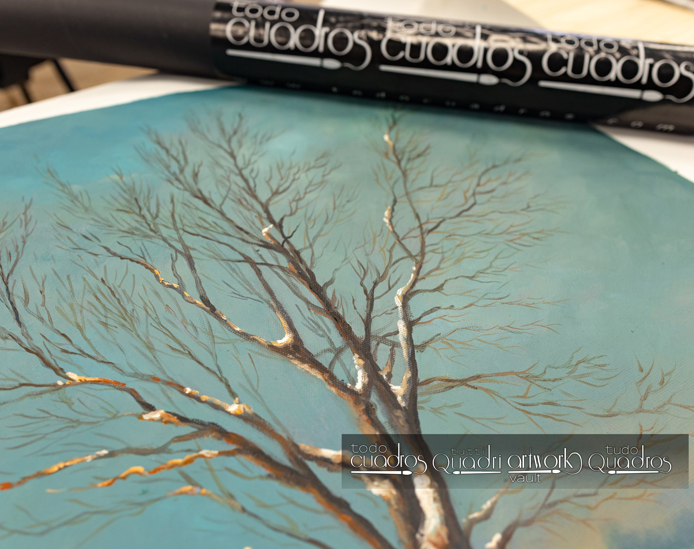 Onde termina o caminho, estilo Hopper