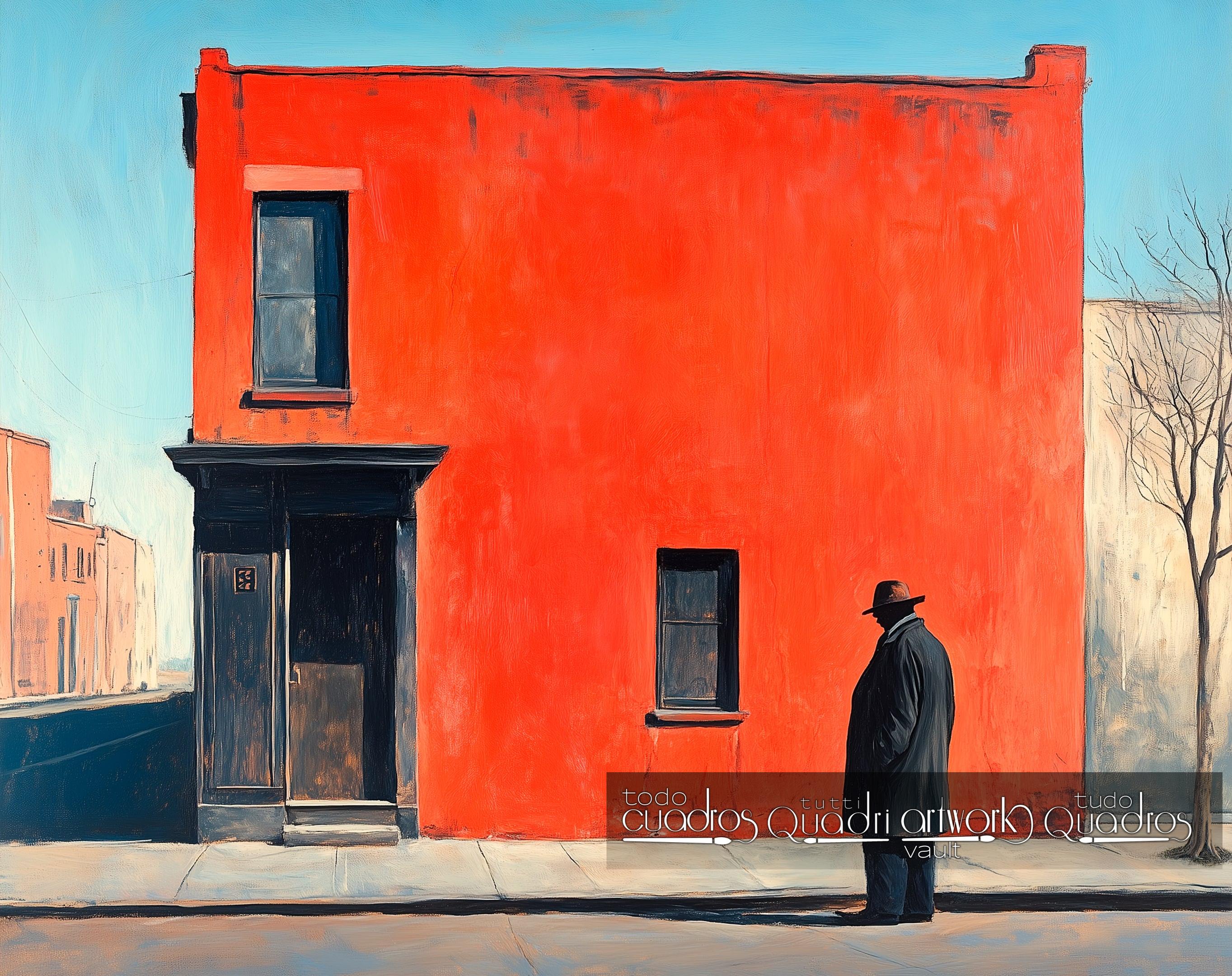 A Esquina do Esquecimento, estilo Hopper
