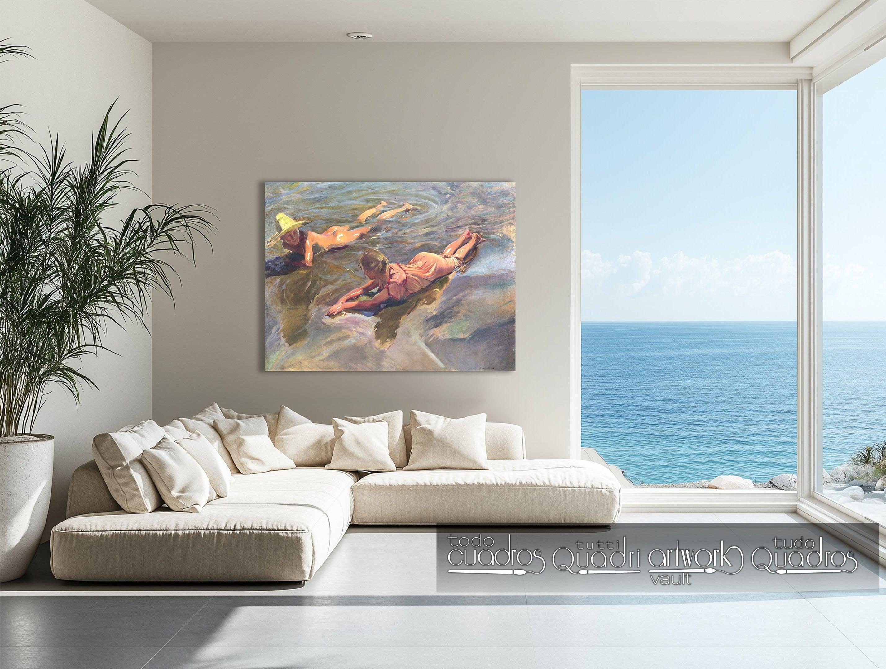 Idílio no Mar, Sorolla