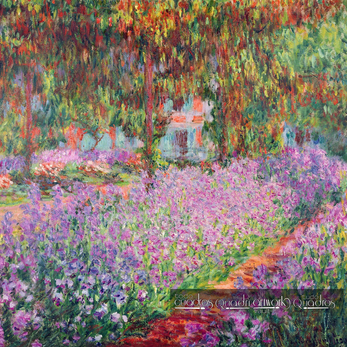 O jardim do artista em Giverny, Monet