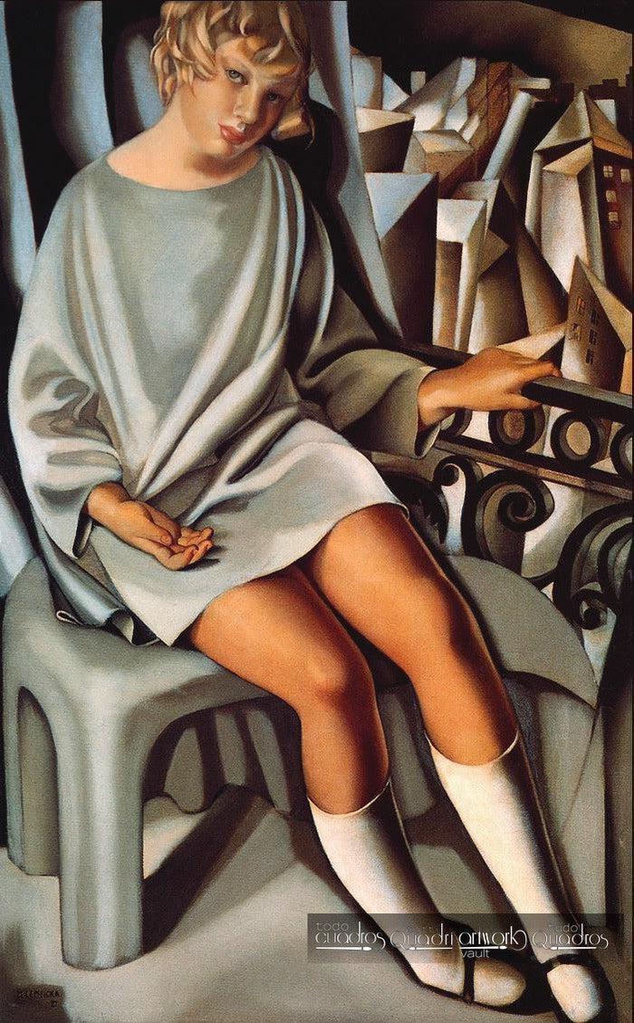 Kizette na varanda, Lempicka