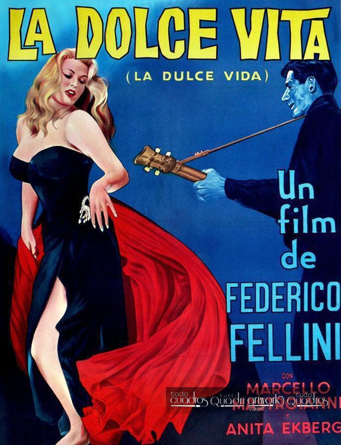 La Dolce Vita, Cinema a Óleo
