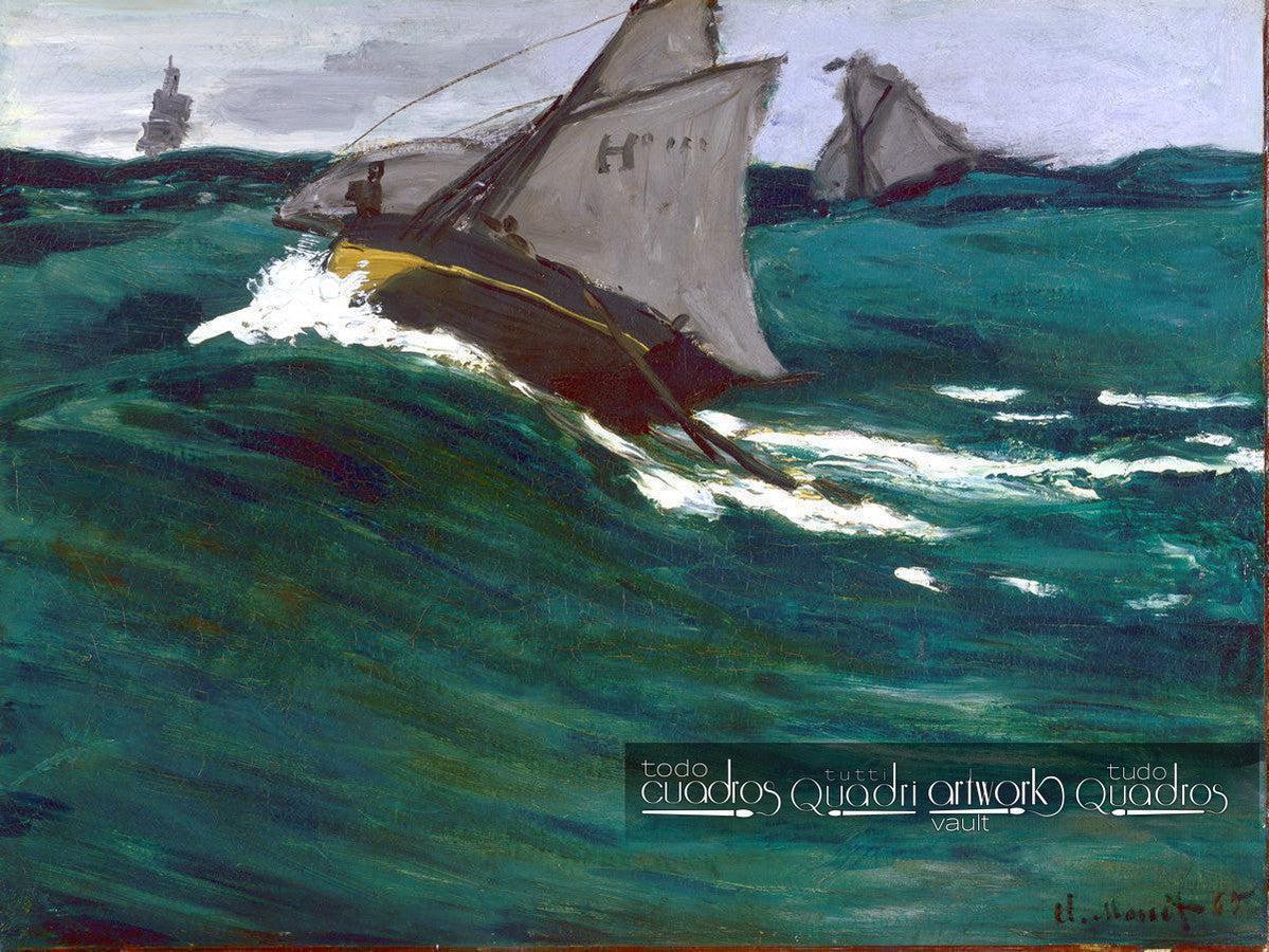 A onda verde, Monet