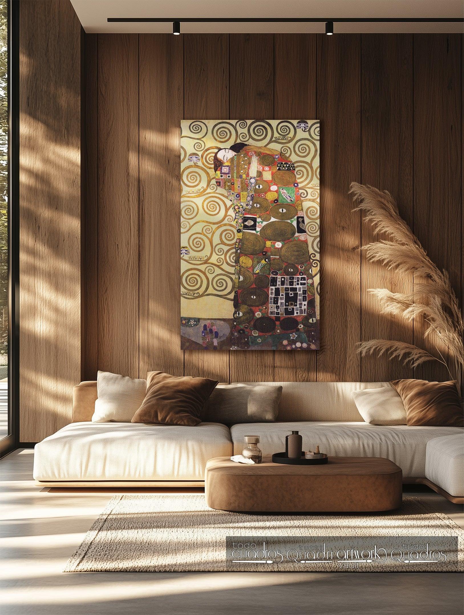 O cumprimento, Klimt