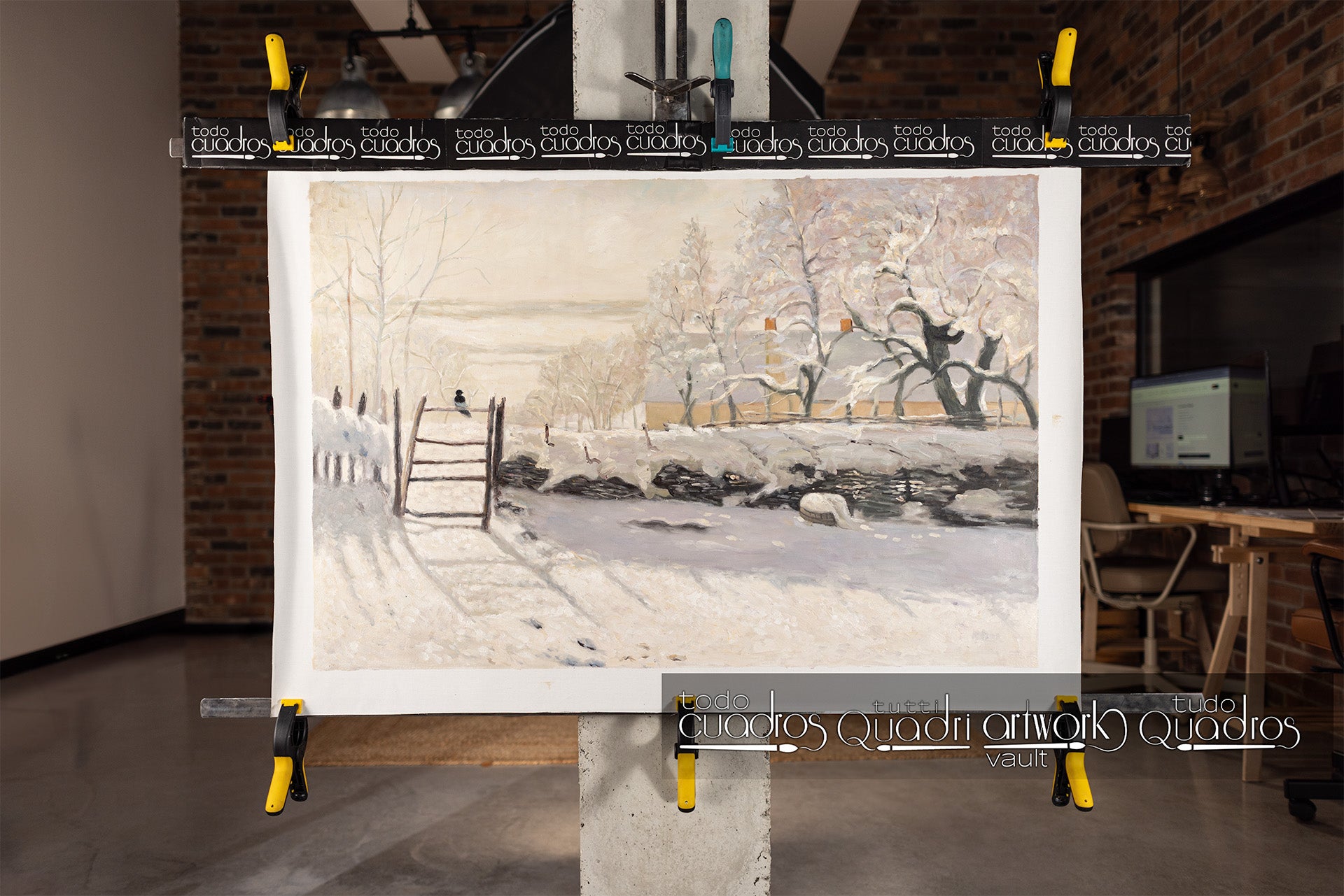 A pega (The Magpie), Monet