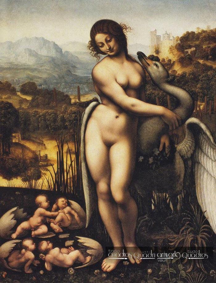 Leda e o cisne, Leonardo da Vinci