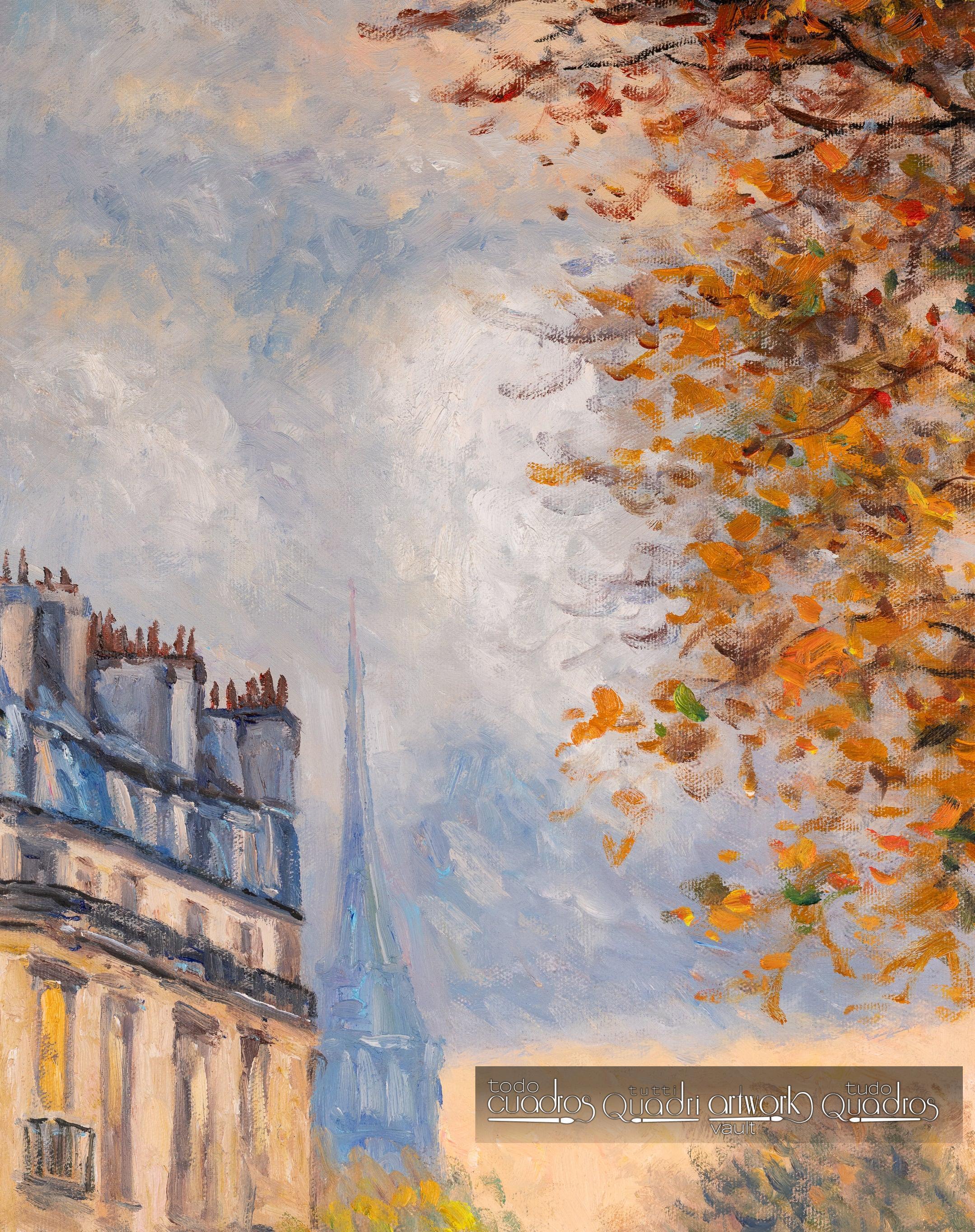Tarde de Chuva, estilo Monet