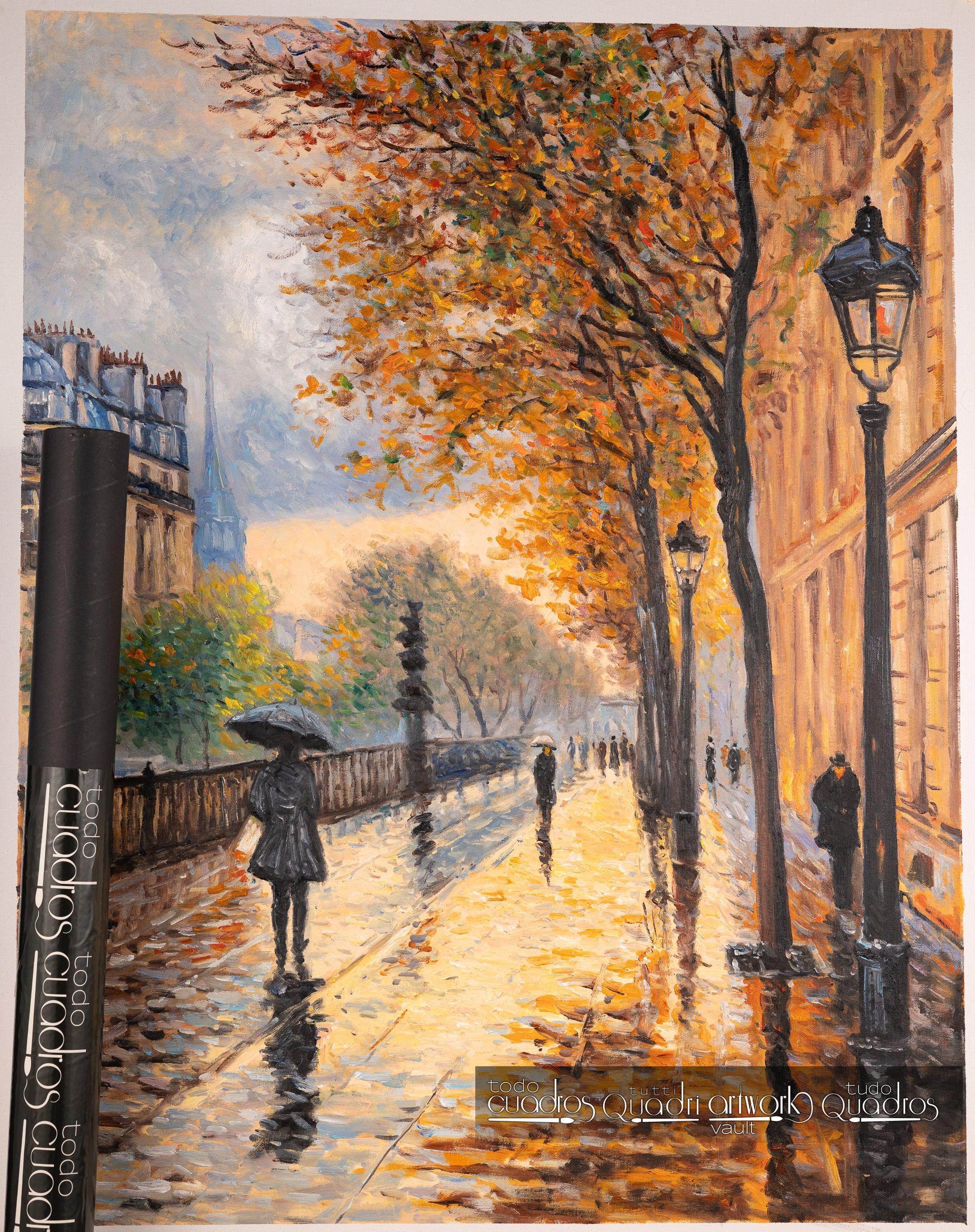 Tarde de Chuva, estilo Monet
