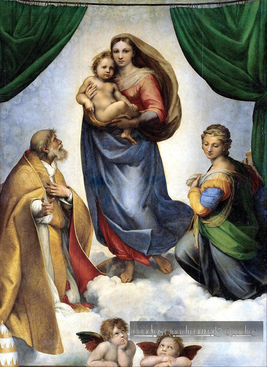 Madona Sistina (completo), Raffaello