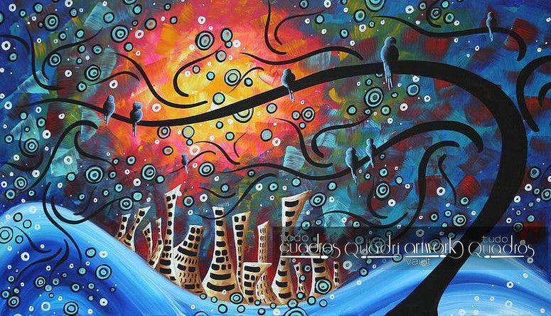 Inverno e fogo, óleo