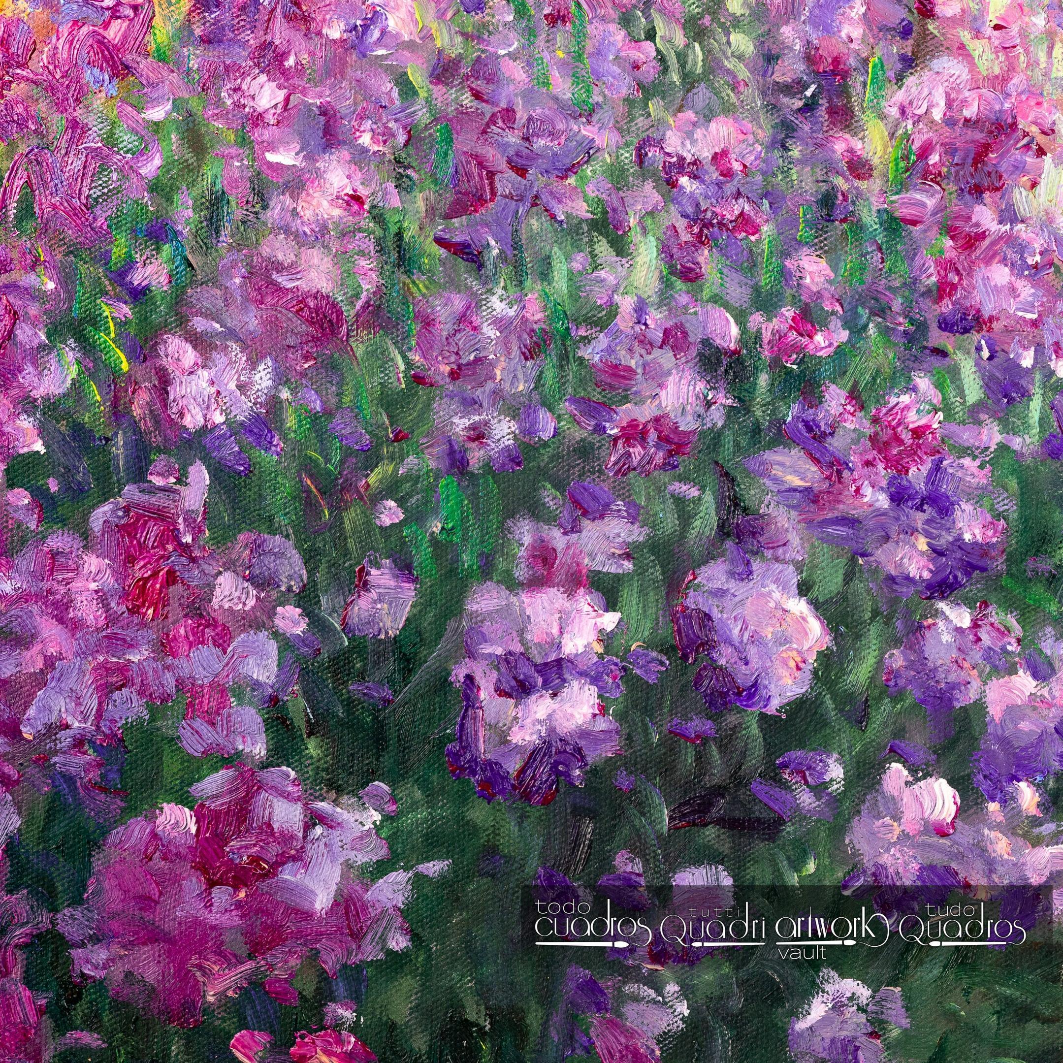 O jardim do artista em Giverny, Monet