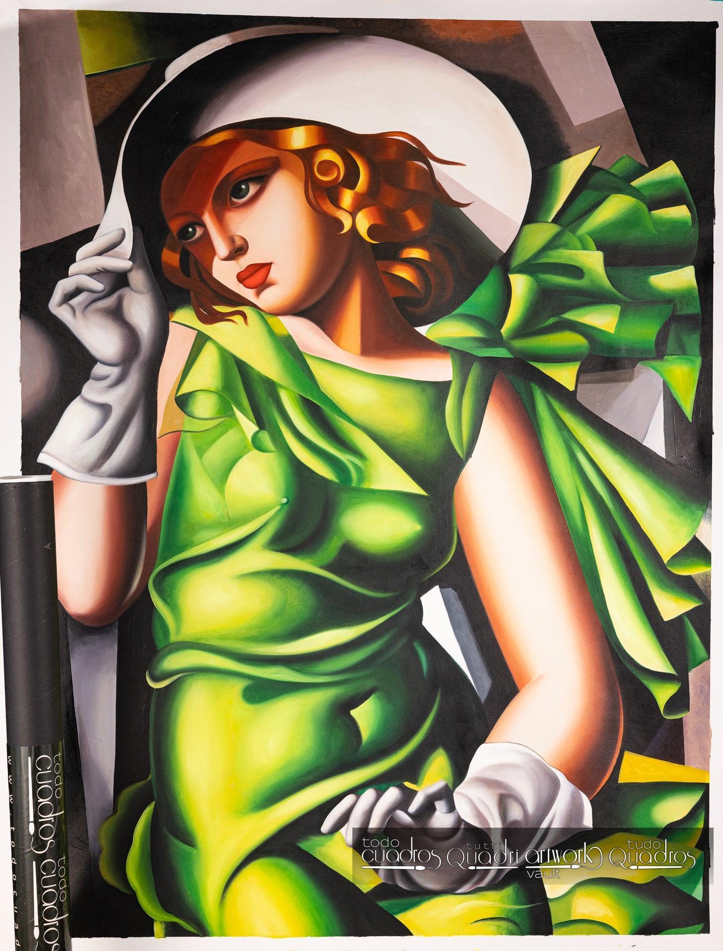 Rapariga com luvas, Lempicka
