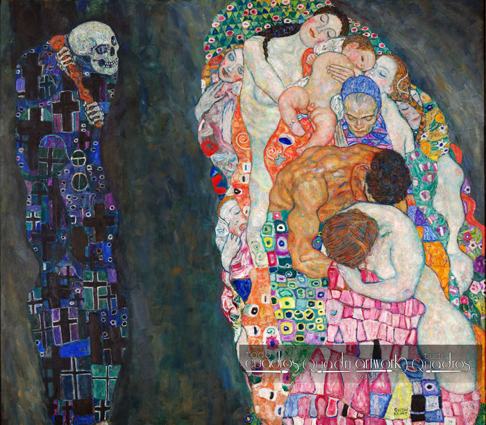 Morte e vida, Klimt