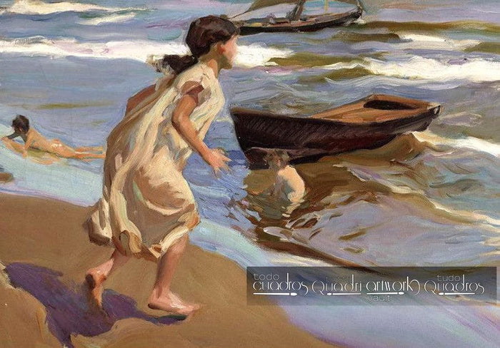 Menina Entrando no Mar, Sorolla