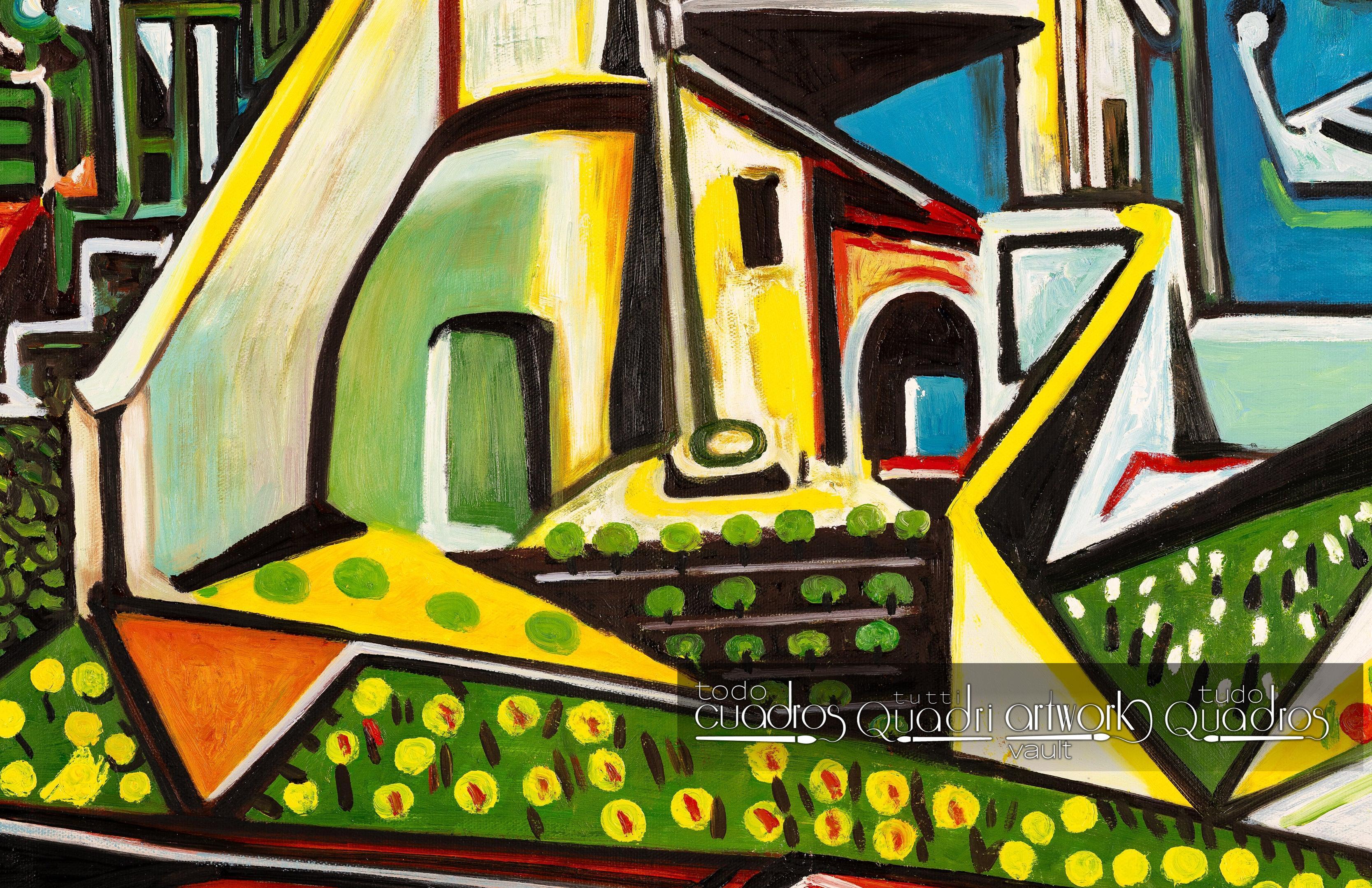 Paisagem mediterrânea, Picasso