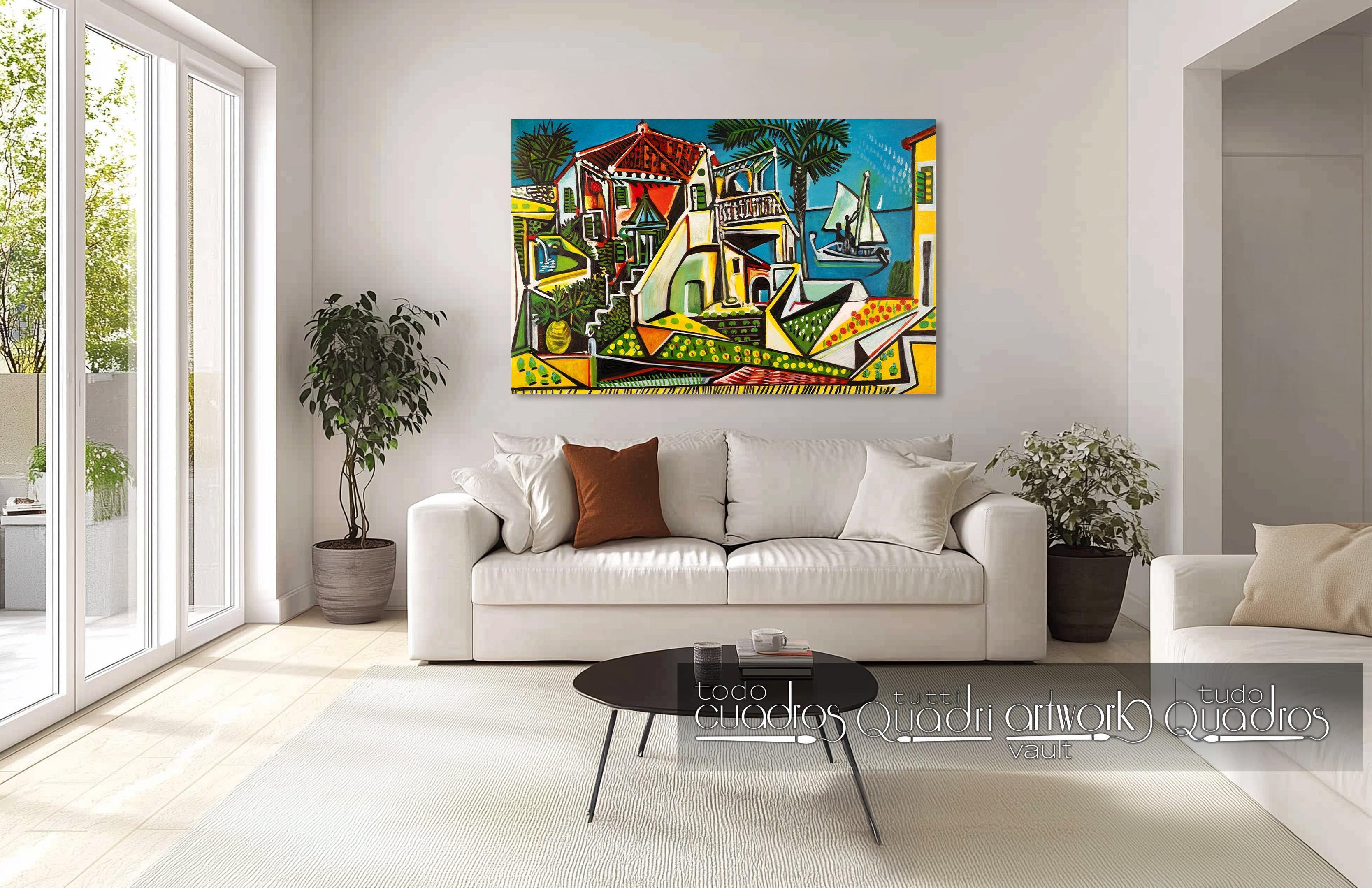 Paisagem mediterrânea, Picasso