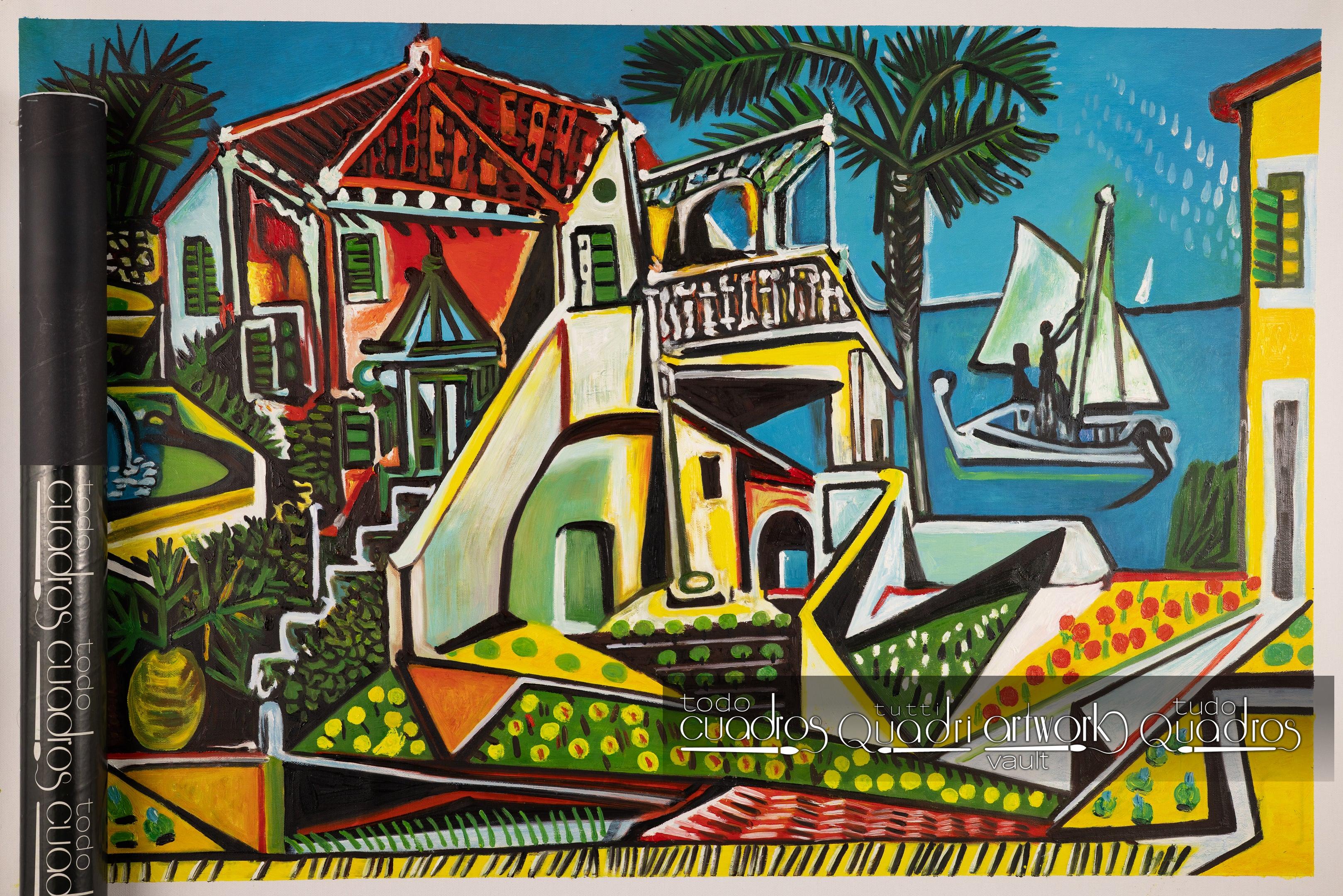 Paisagem mediterrânea, Picasso