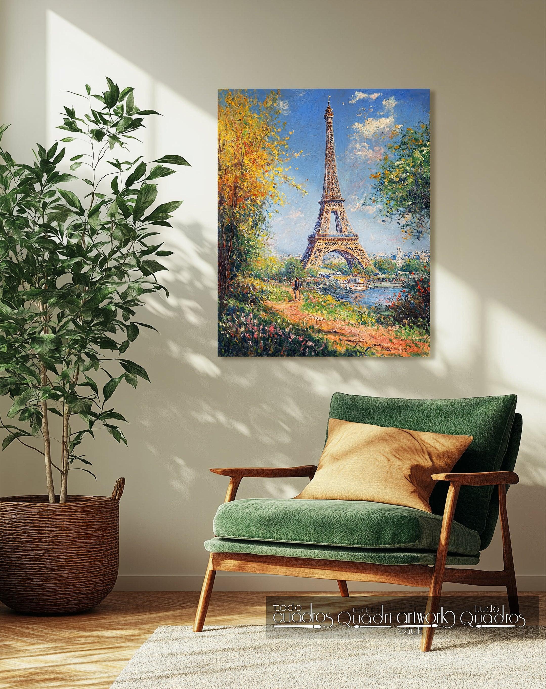 Os Jardins de Paris, estilo Monet
